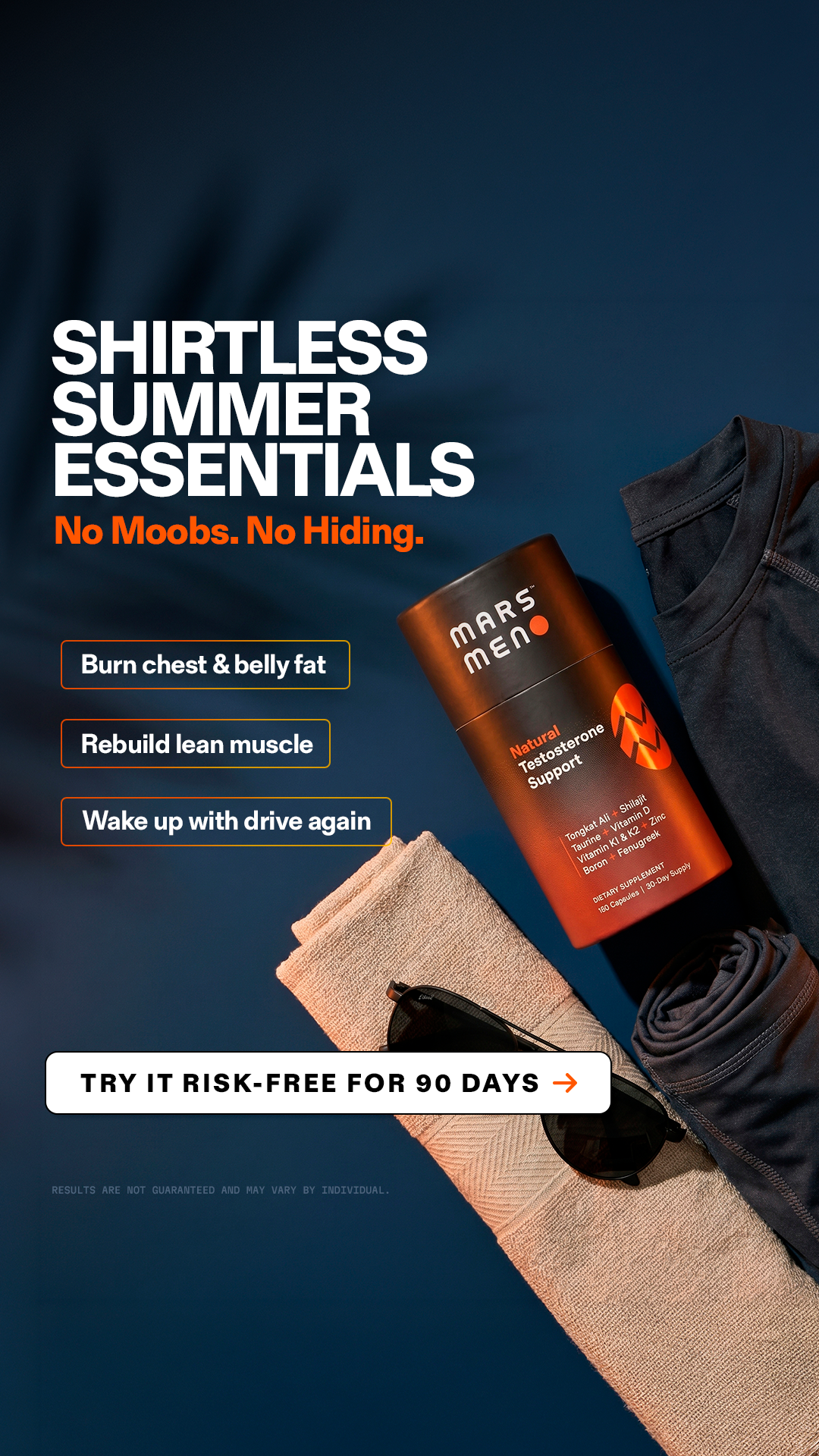 Mars Men Facebook ad