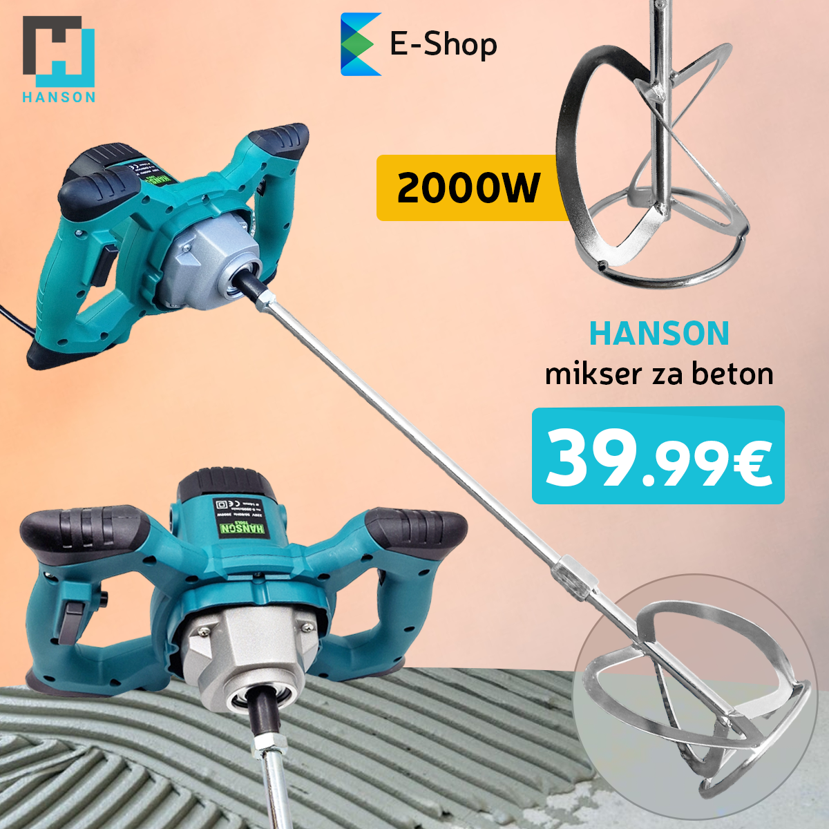 E-Shop Facebook ad