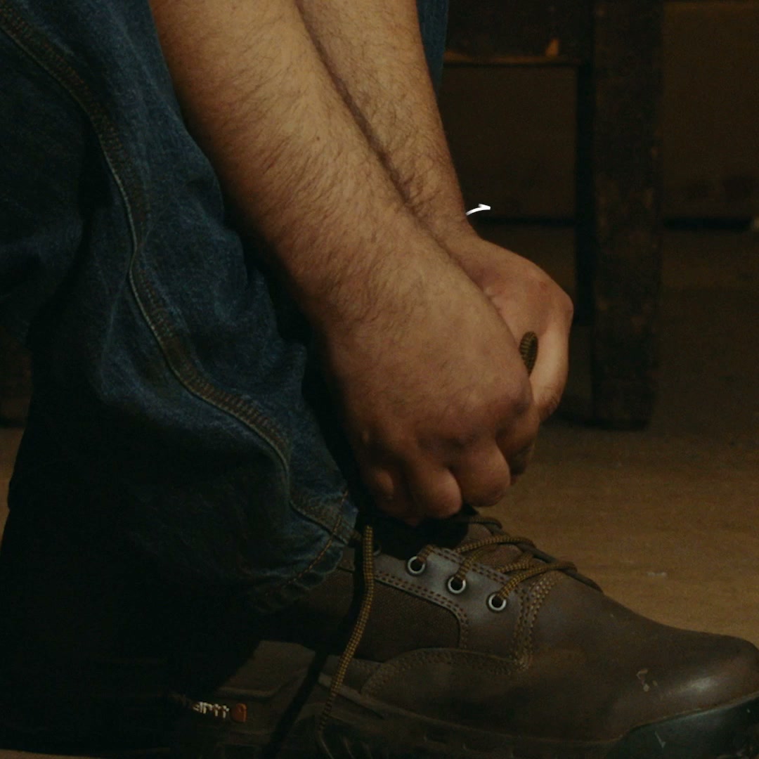Carhartt Facebook ad: Carhartt Boots stand up to the grind