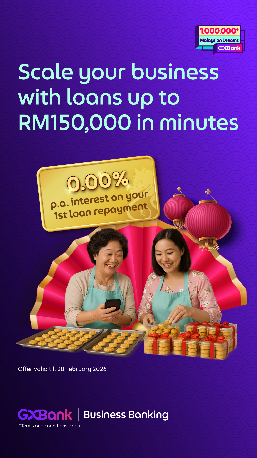 GXBank Facebook ad