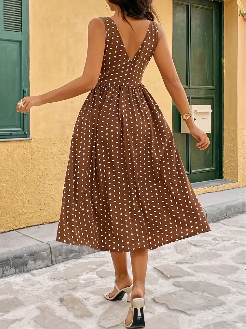 Feruta.nl Facebook ad: Polkadot Zomerjurk, Elegant & Tijdloos