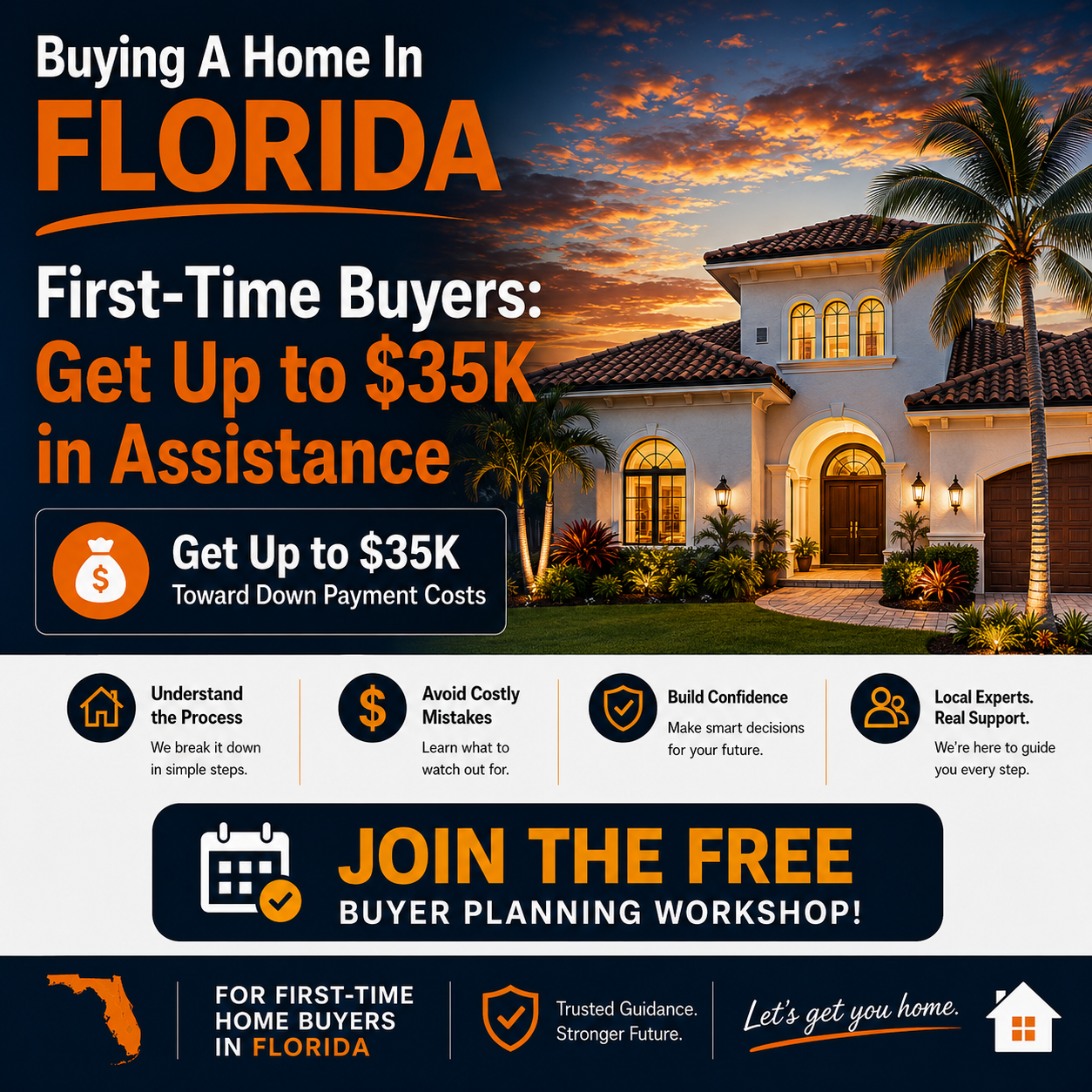 Mortgages By Odette NMLS# 282568 Facebook ad: First-Time Homebuyer? You May Qualify for Up to $35K