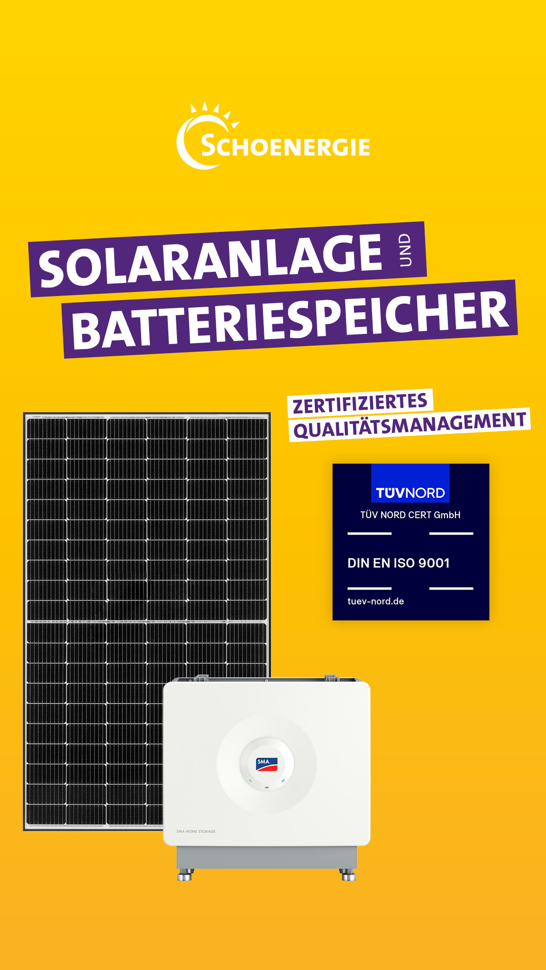 Schoenergie Facebook ad from Dec 10, 2025