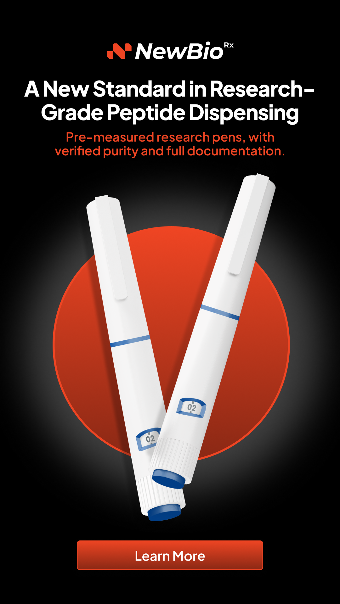 Newbiorx Facebook ad from May 21, 2026