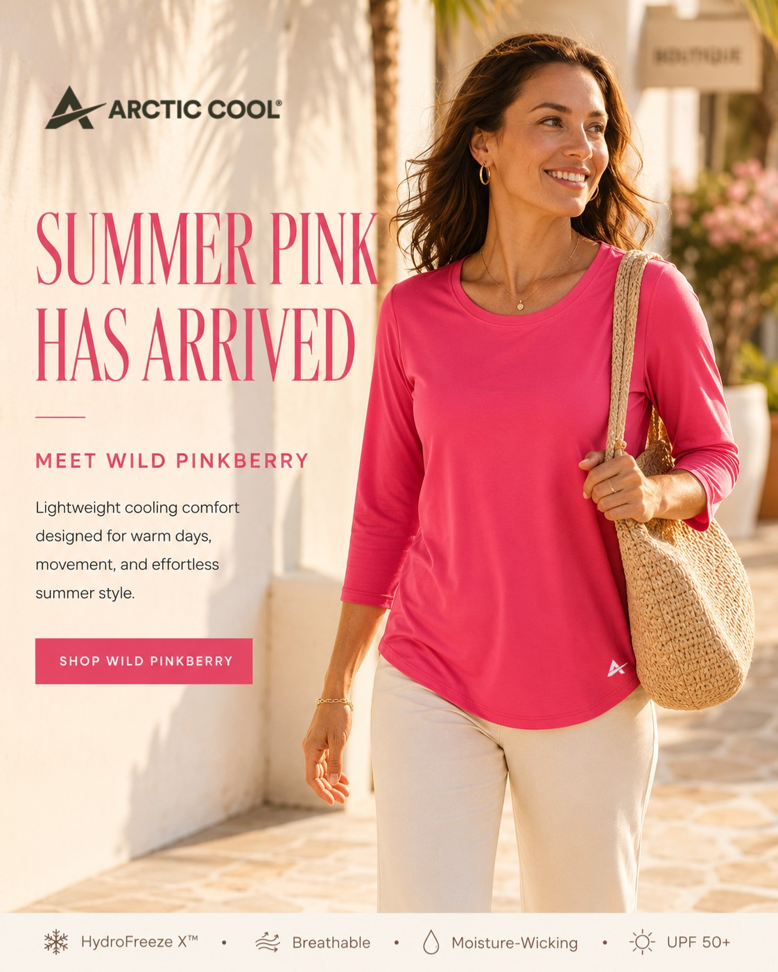Arctic Cool Facebook ad