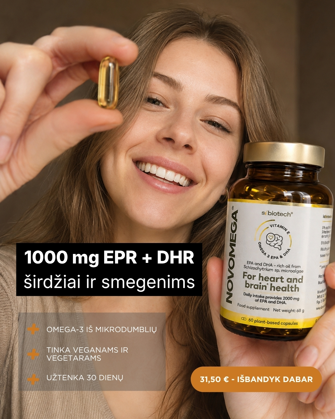 Omegalab.lt Facebook ad