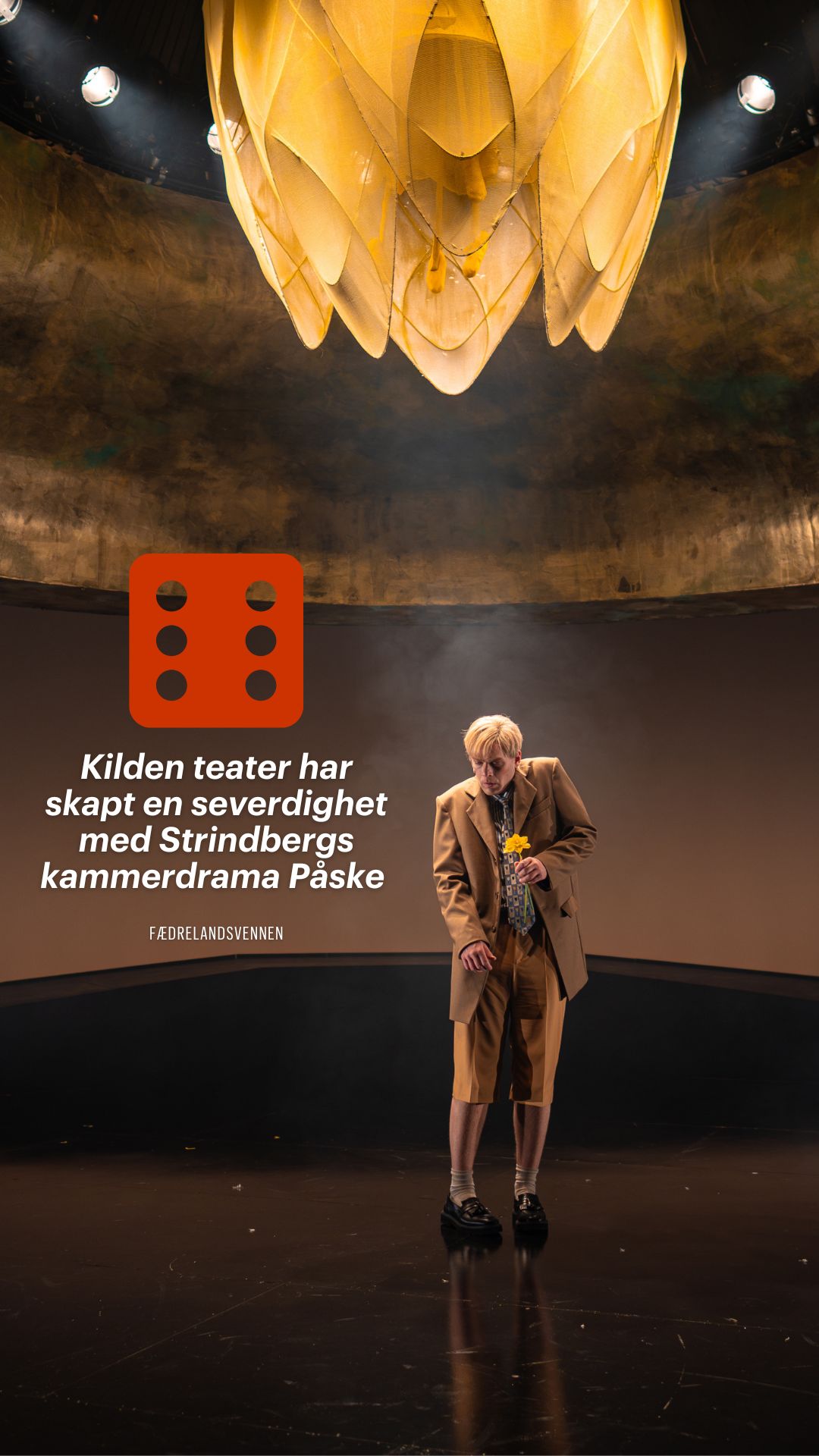 Kilden Teater Facebook ad: Vinterens teateropplevelse