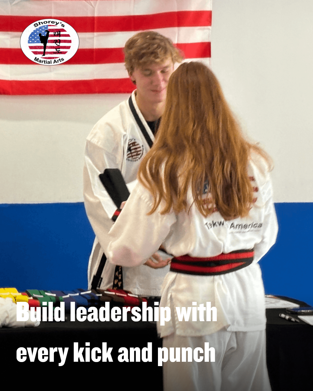 Shorey's Martial Arts Facebook ad: Build confidence through disciplined training