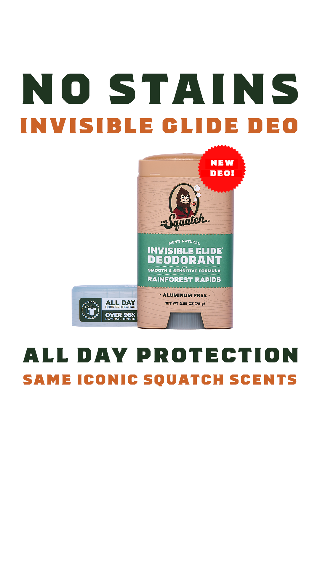 Dr. Squatch Facebook ad