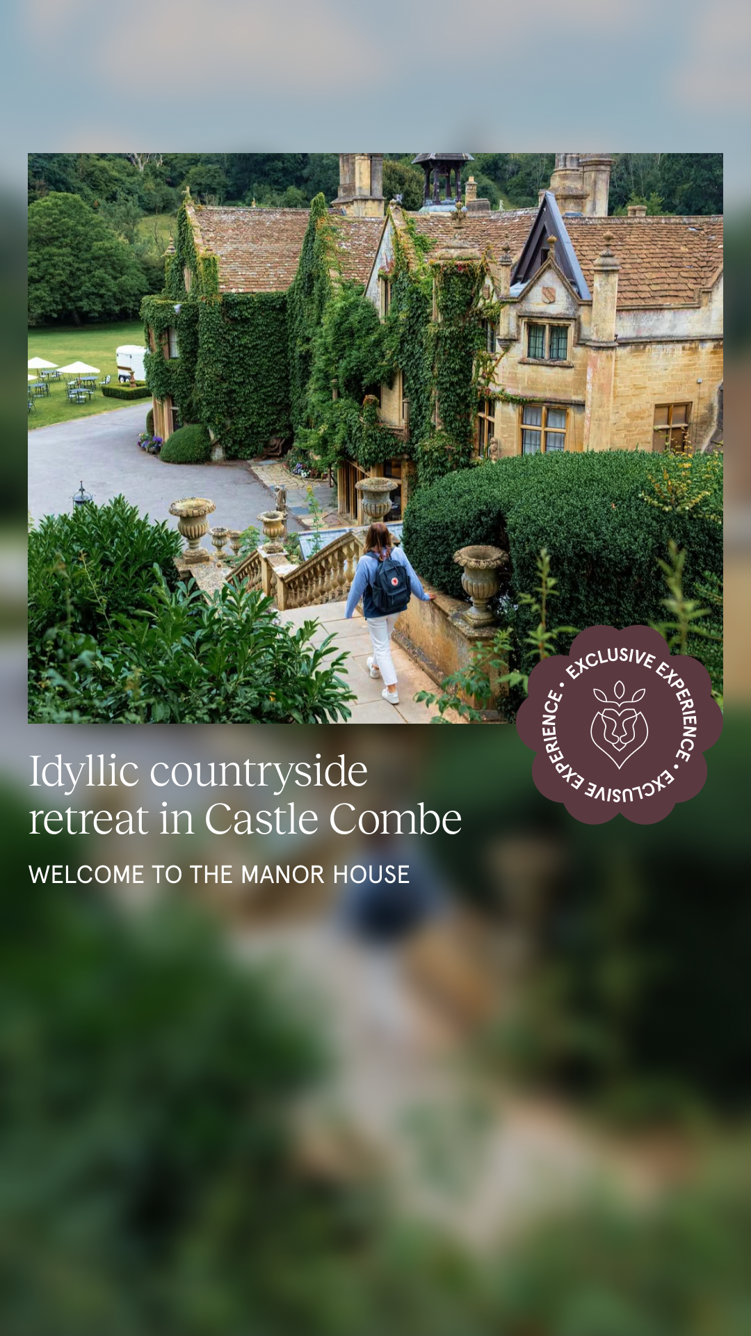 The Manor House Facebook ad from Jul 16, 2026
