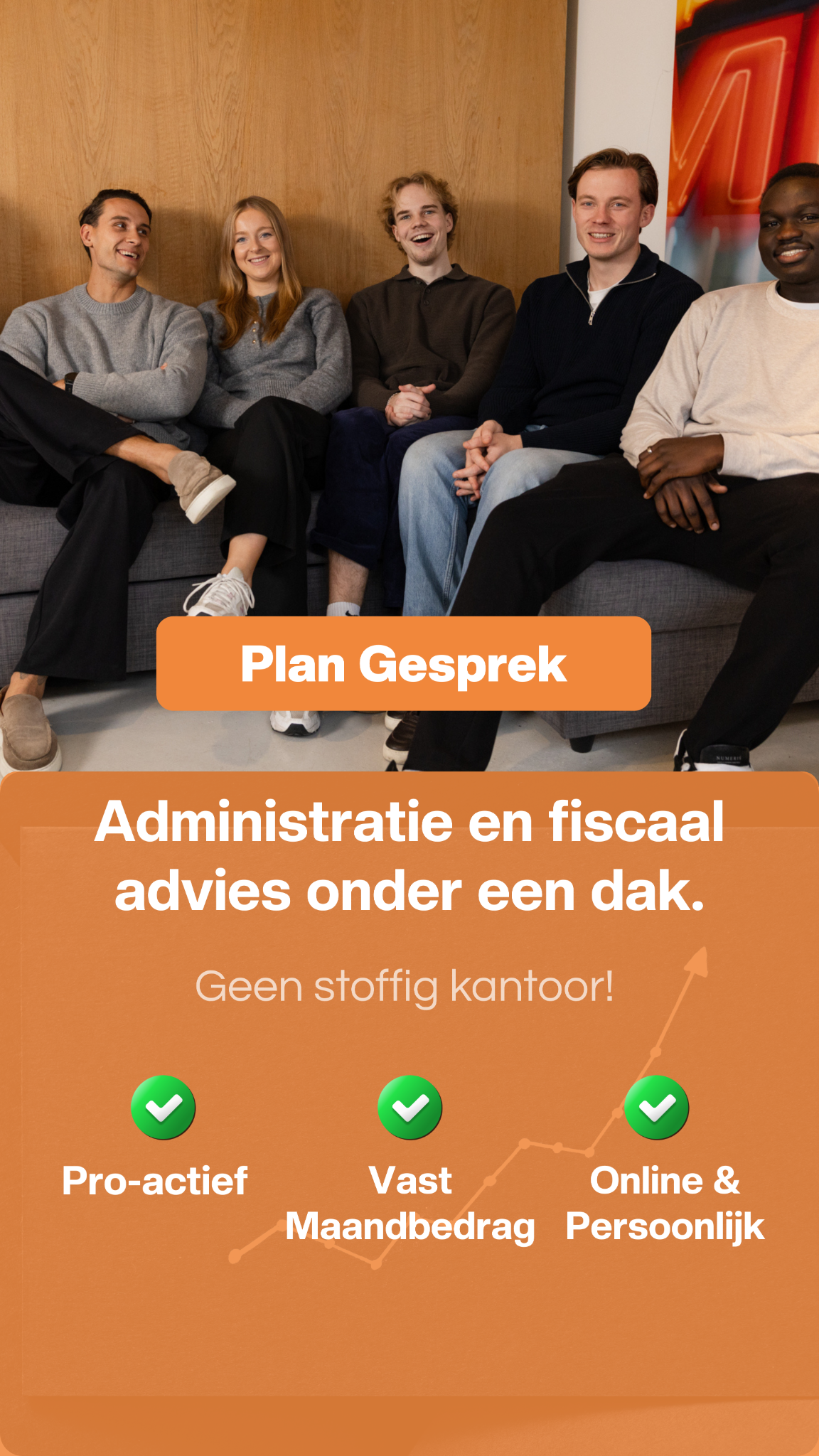 Administratiekantoor Wetaxus Facebook ad: Klinkt goed? Laten we kennismaken