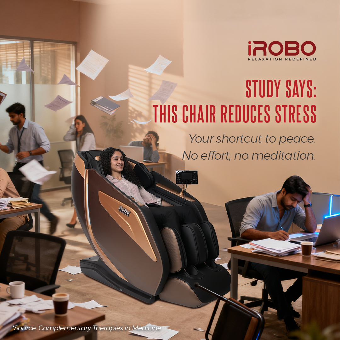 iRobo Wellness Facebook ad: Spa session without leaving home.