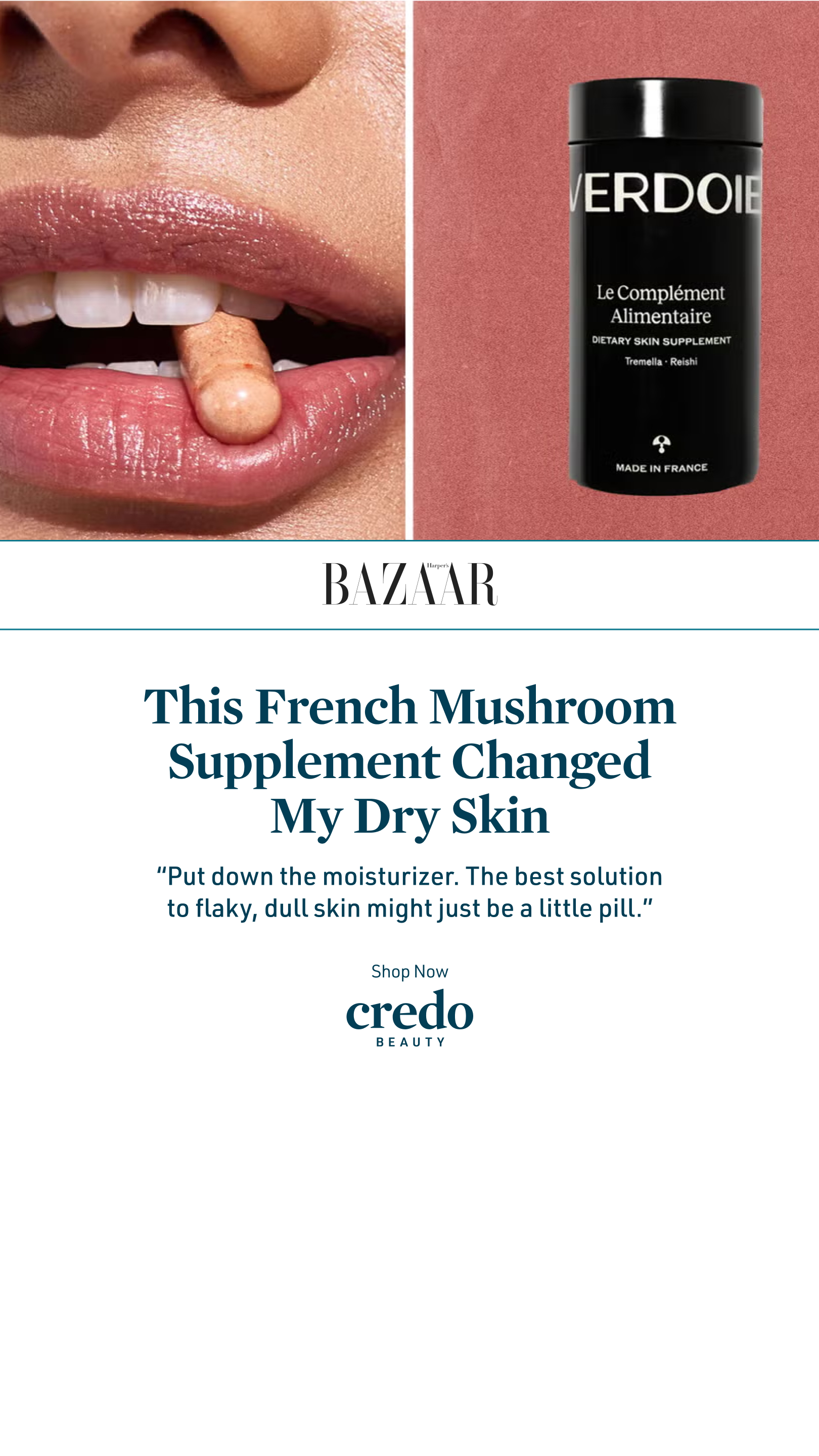 Credo Beauty Facebook ad