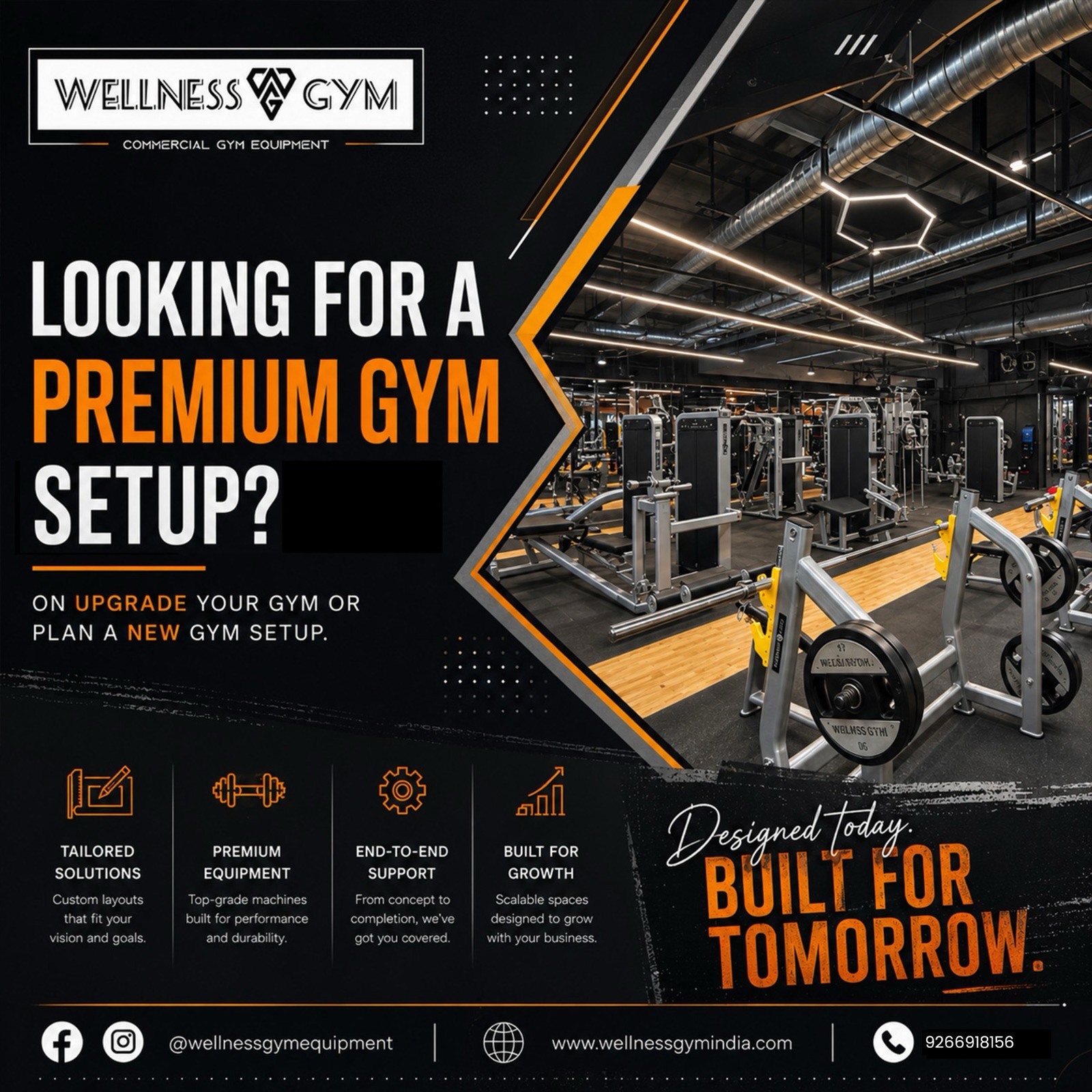 Wellness Gym Equipment Facebook ad