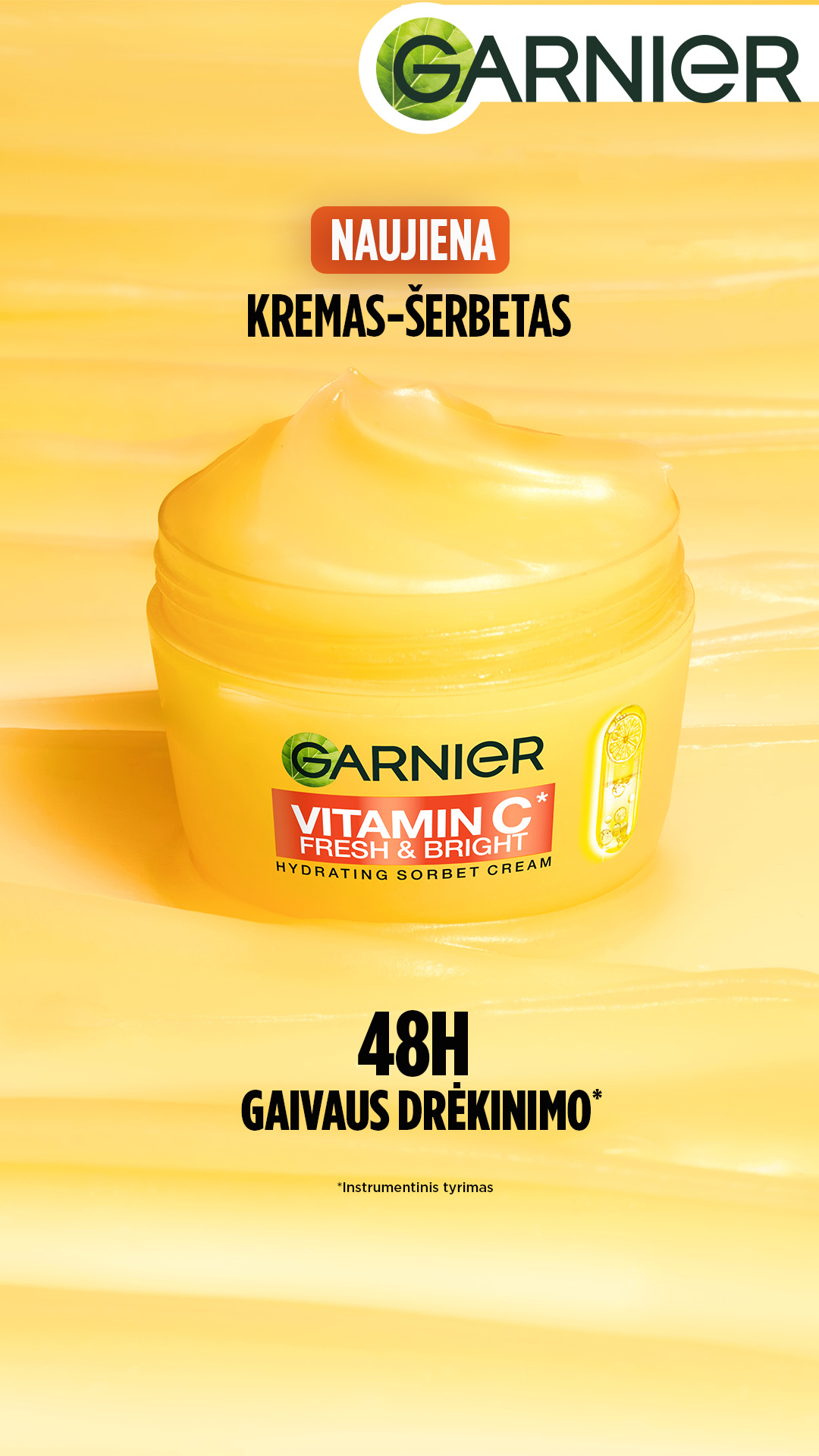 Garnier Facebook ad