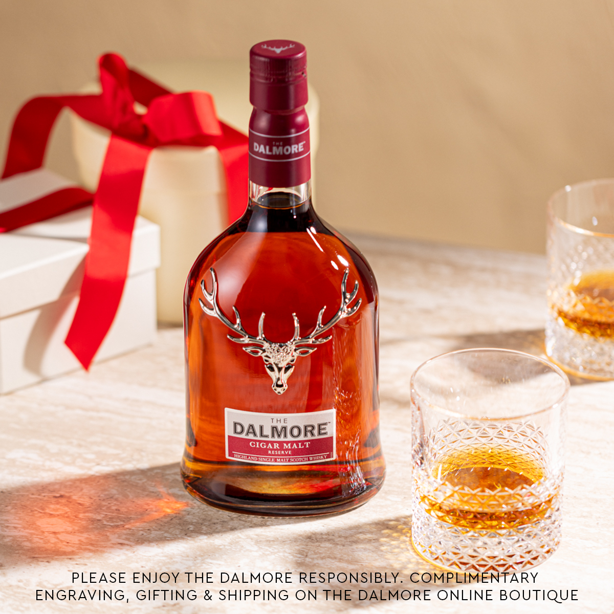 The Dalmore Facebook ad: Celebrate the moments that matter with The Dalmore.