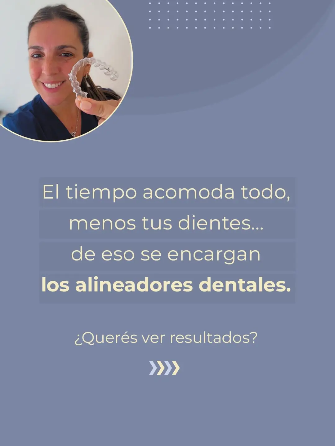 Dra. Florencia Persico Facebook ad: Con los alineadores vas a transformar tu sonrisa!