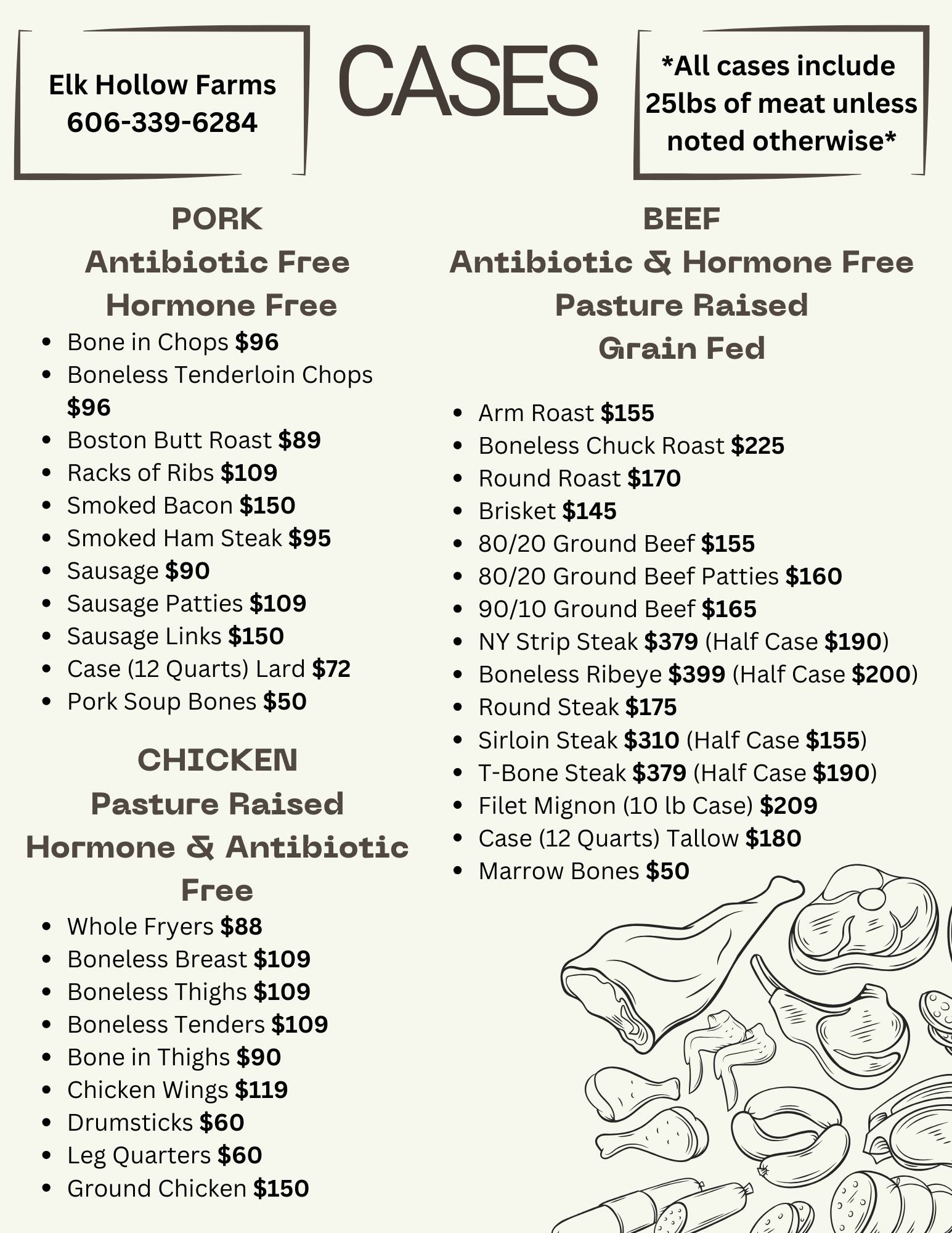 Elk Hollow Farms Facebook ad: Fill Your Freezer with Kentucky-Raised Meat!