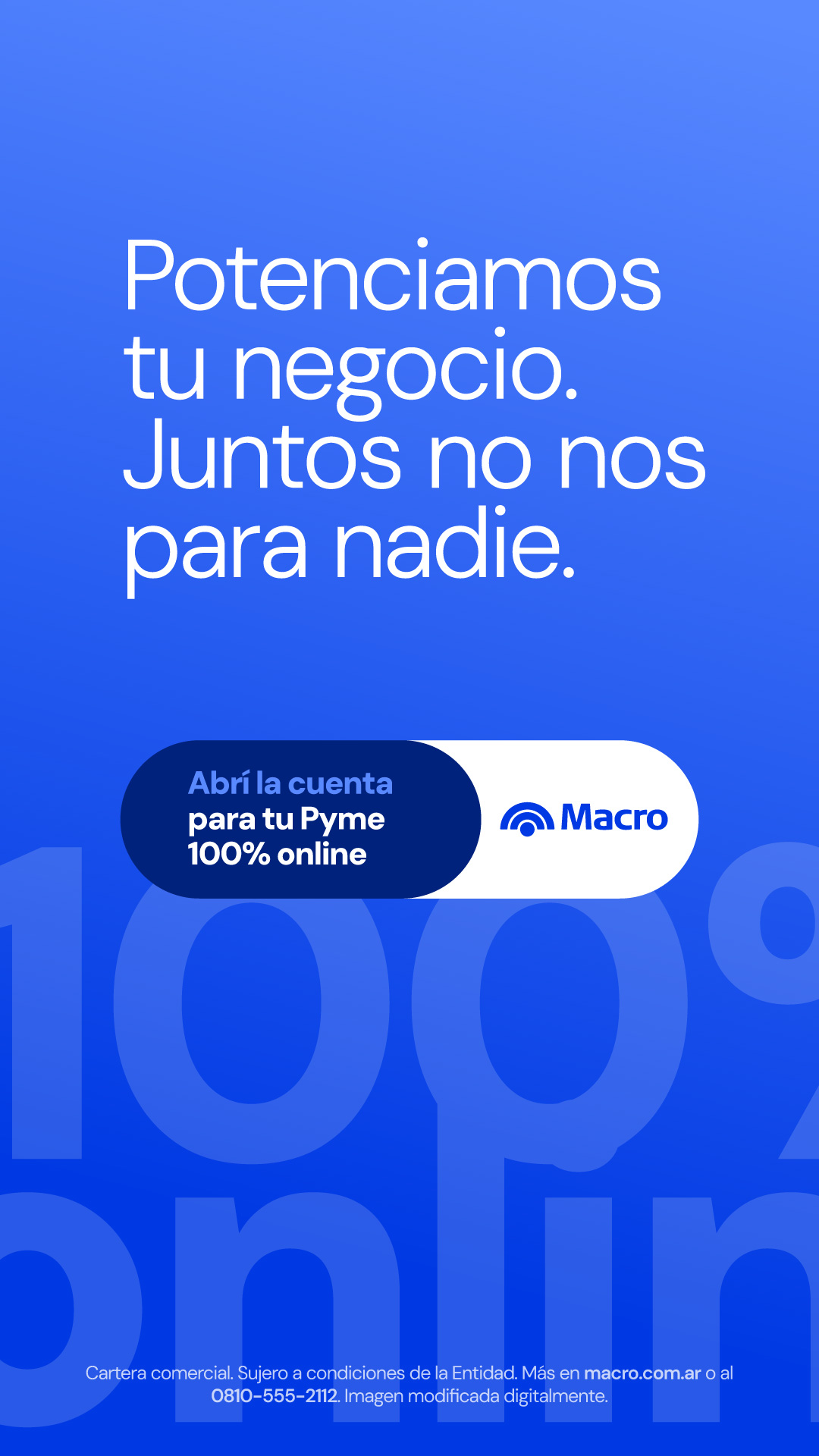 Banco Macro Facebook ad from Nov 20, 2025
