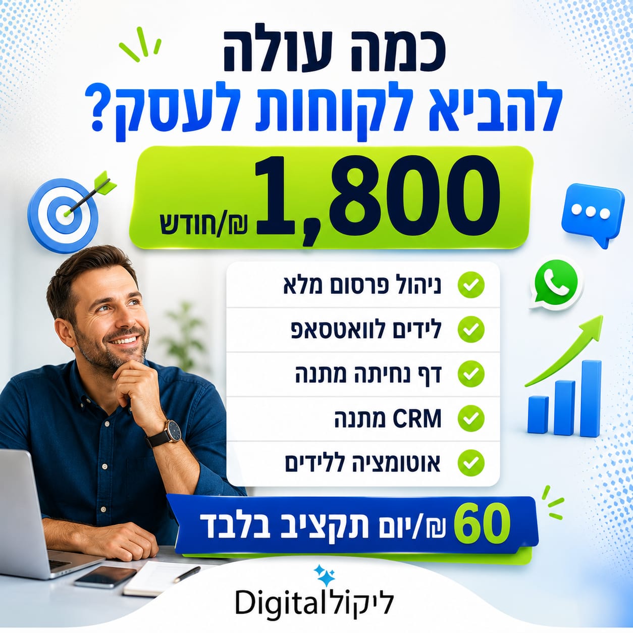 ליקול בית הפקות לקריינות ומשרד פרסום דיגיטל. Facebook ad: שיחת ייעוץ חינם. ללא התחייבות.