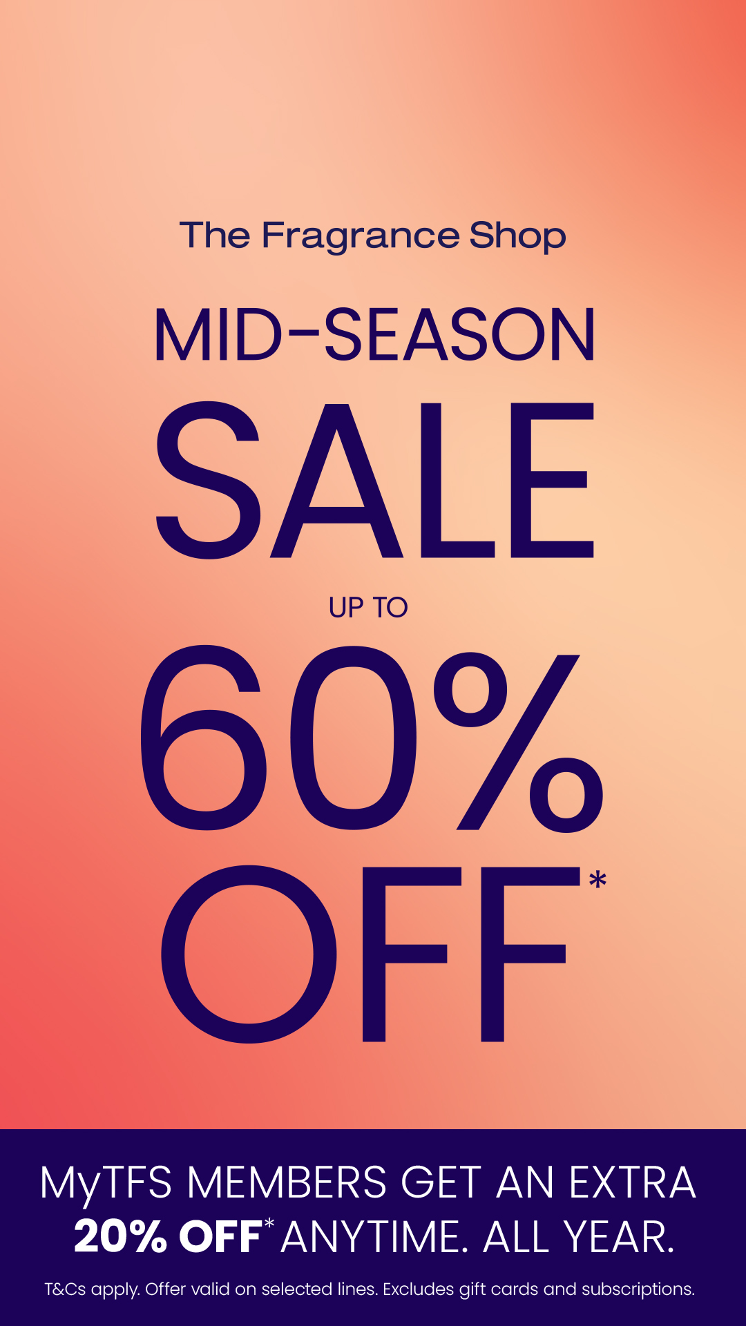 The Fragrance Shop Facebook ad