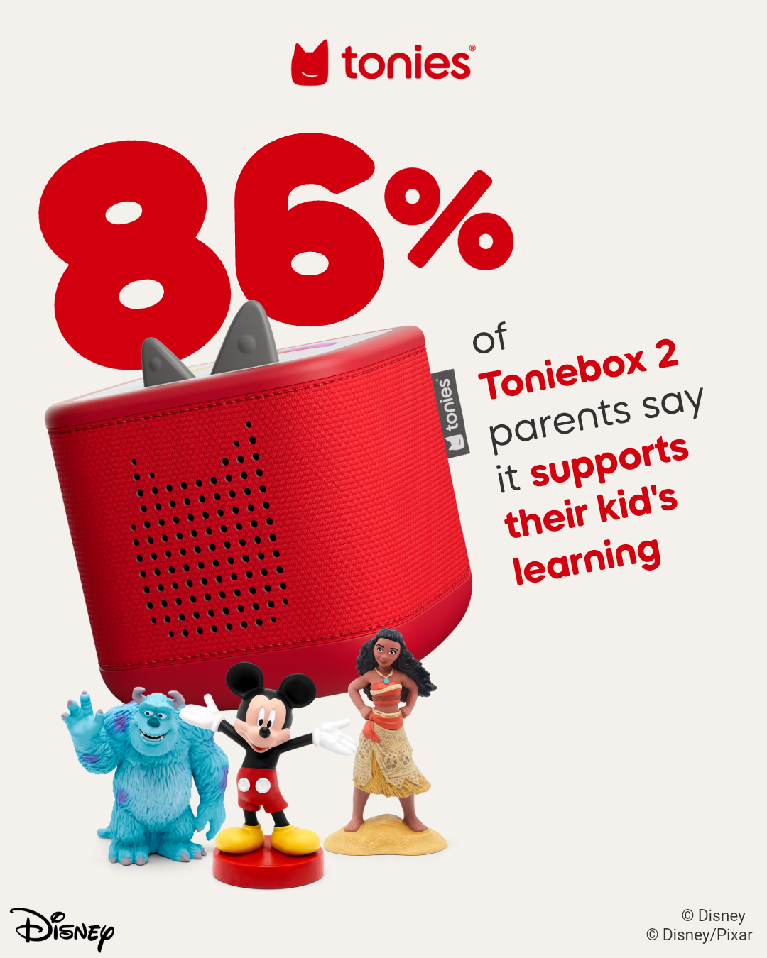 tonies Facebook ad: Discover the Toniebox 2