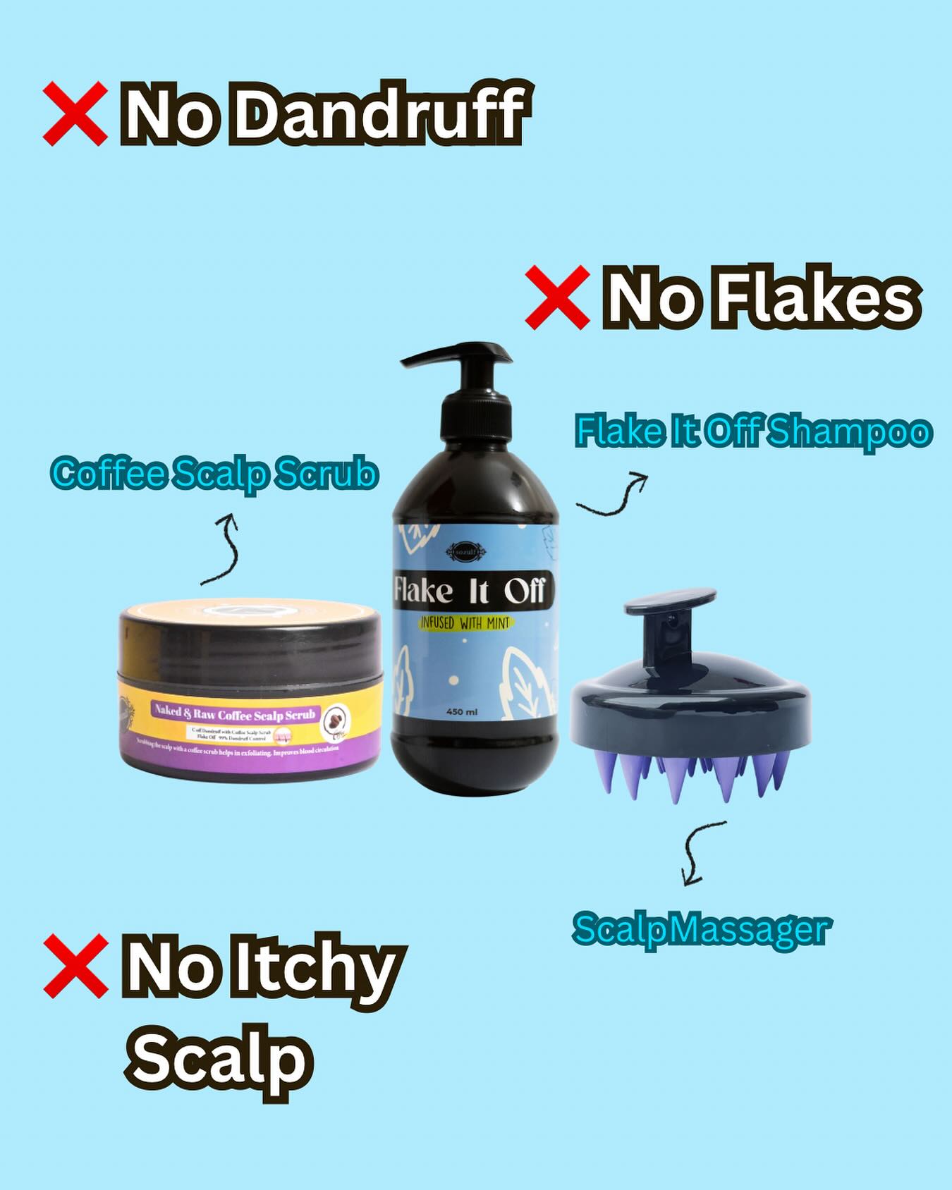 So Zulf Facebook ad: Dry Itchy Scalp Bundle