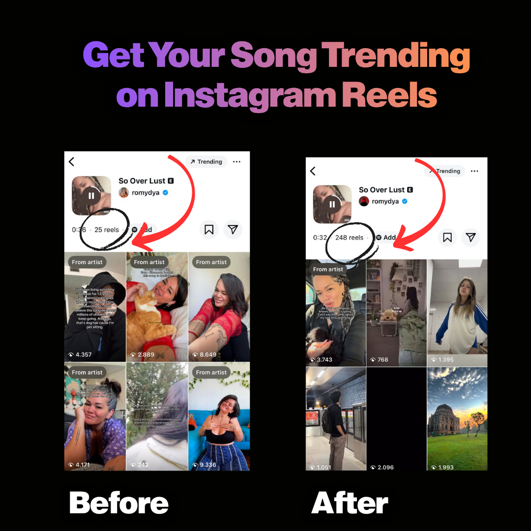 Playlist Booker Facebook ad