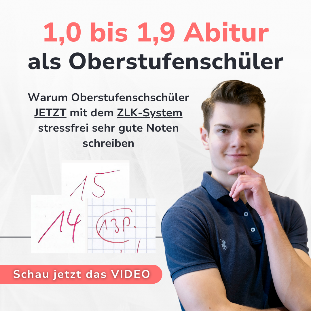 Leon Migge Facebook ad: Wie du als Oberstufenschüler stressfrei sehr gute Noten…