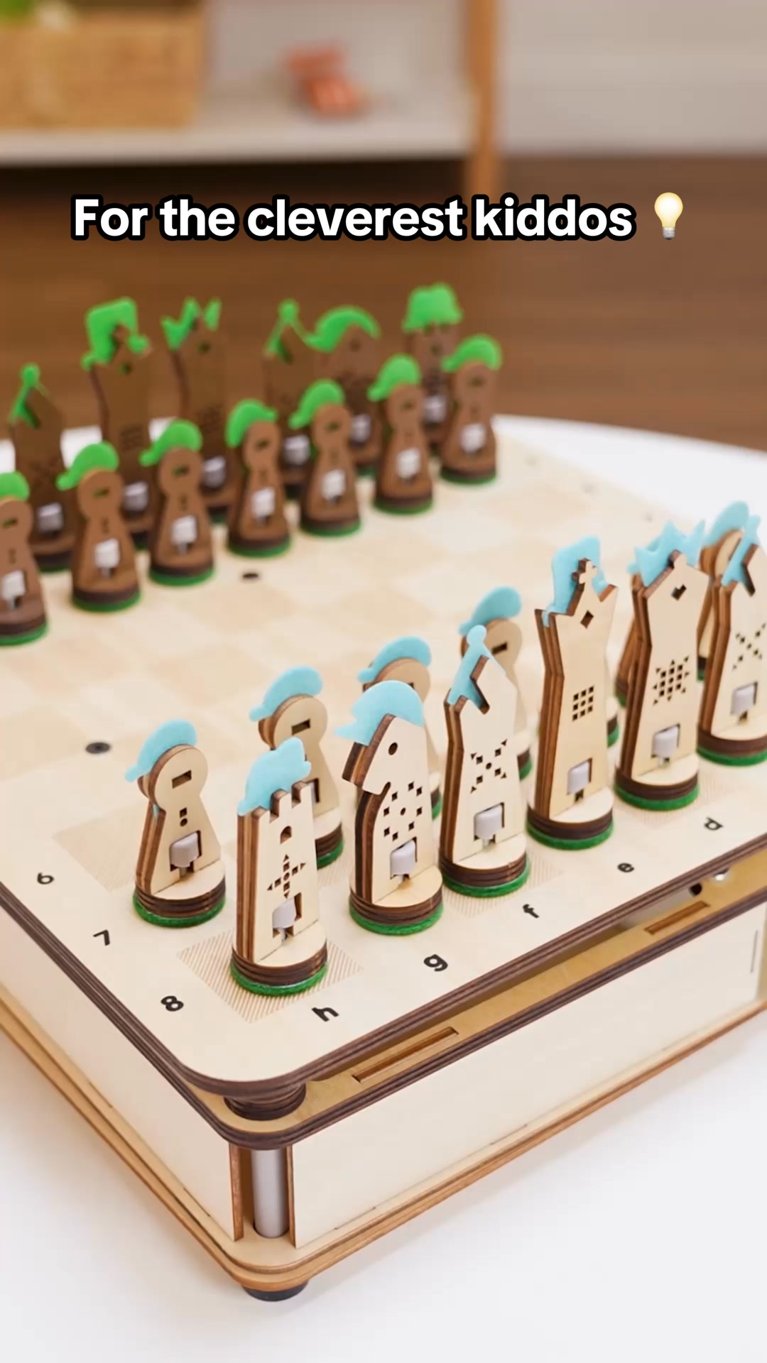 KiwiCo Facebook ad: Build and Play Chess Set
