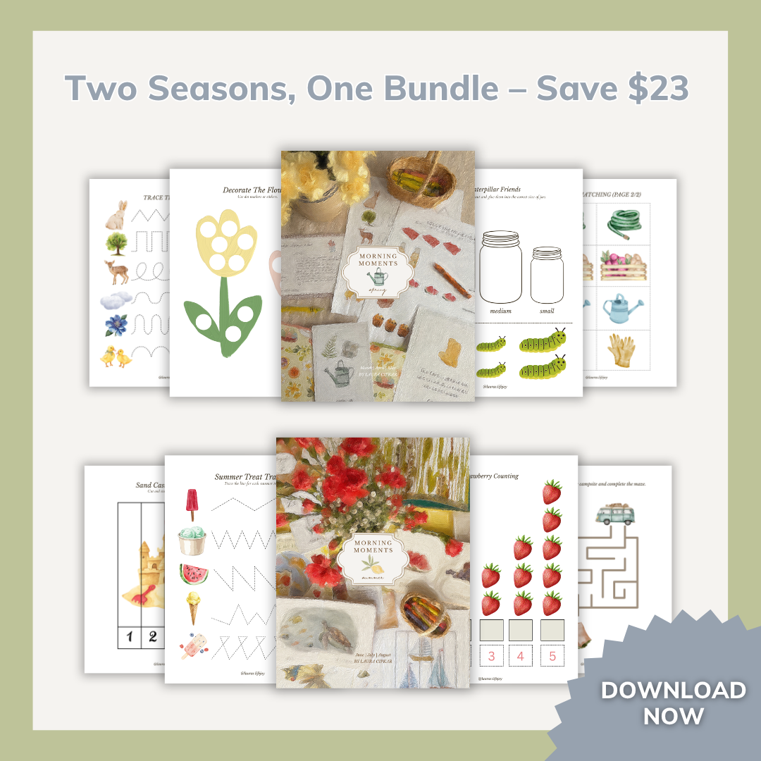 Laura’s Lifejoy Facebook ad: A Cozy Morning Plan (Ages 2-5)