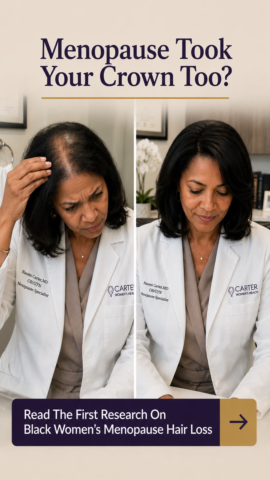 Dr. Naomi Carter Facebook ad from Jun 5, 2026