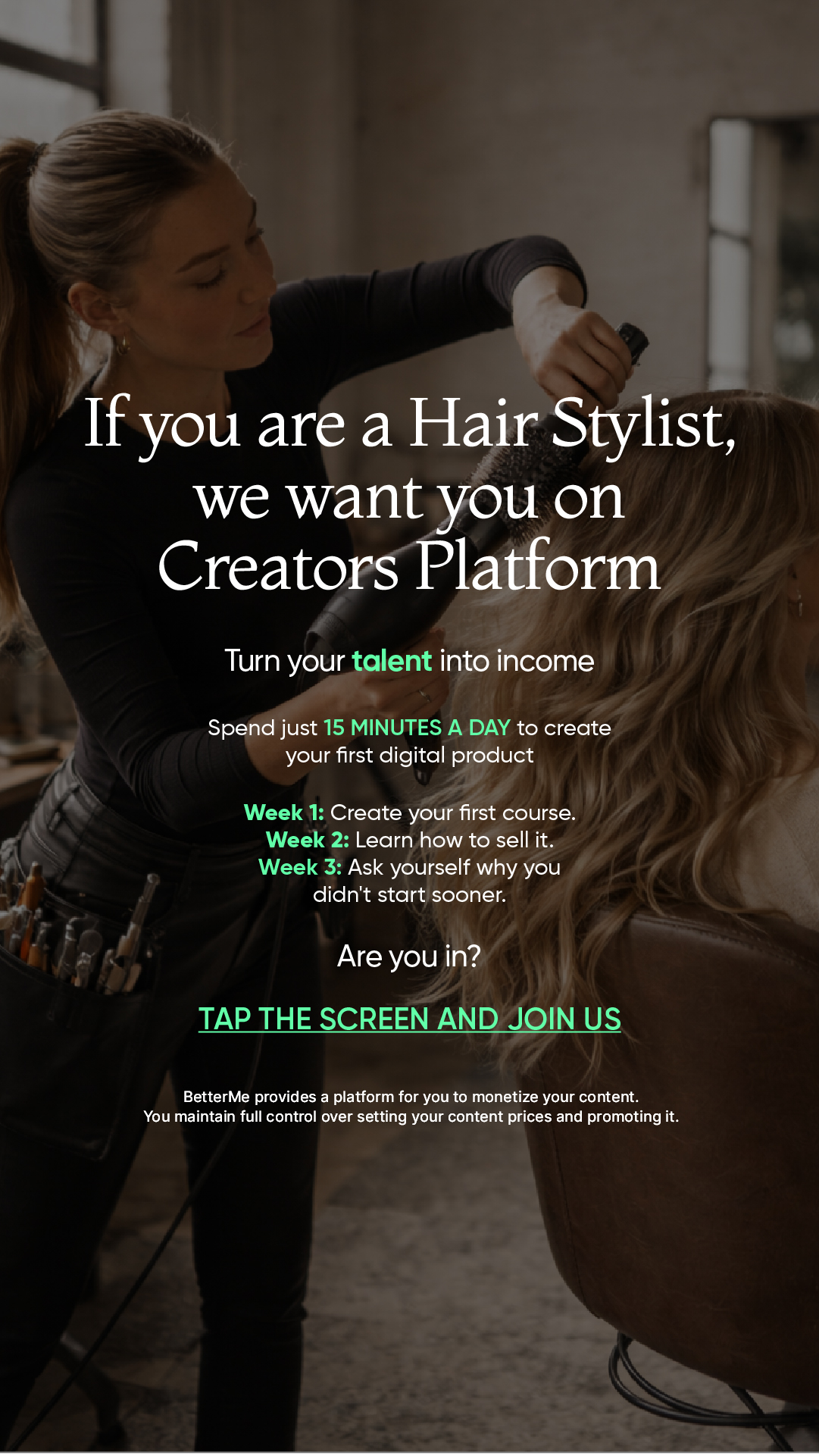 Tori Business Growth Facebook ad