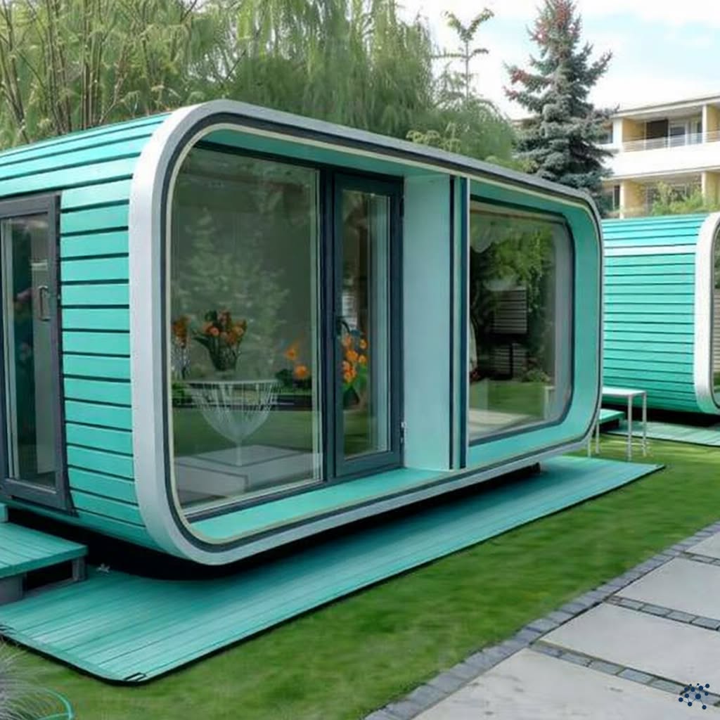 Happy Deals Facebook ad: Transform your workspace with stylish garden office…
