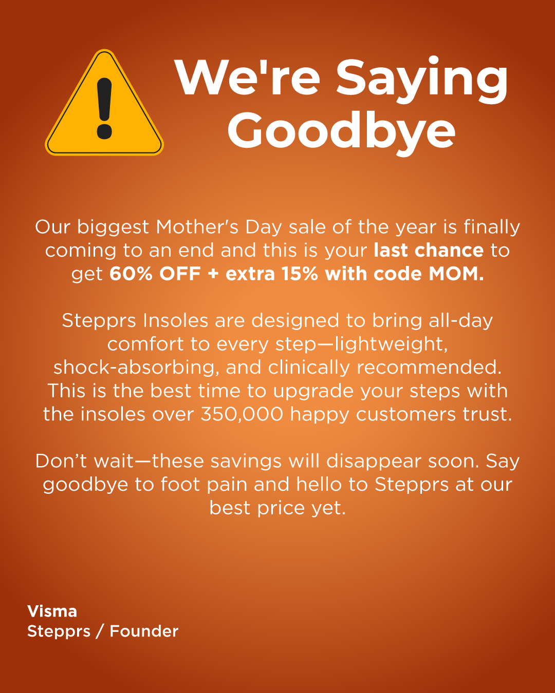 Stepprs Facebook ad