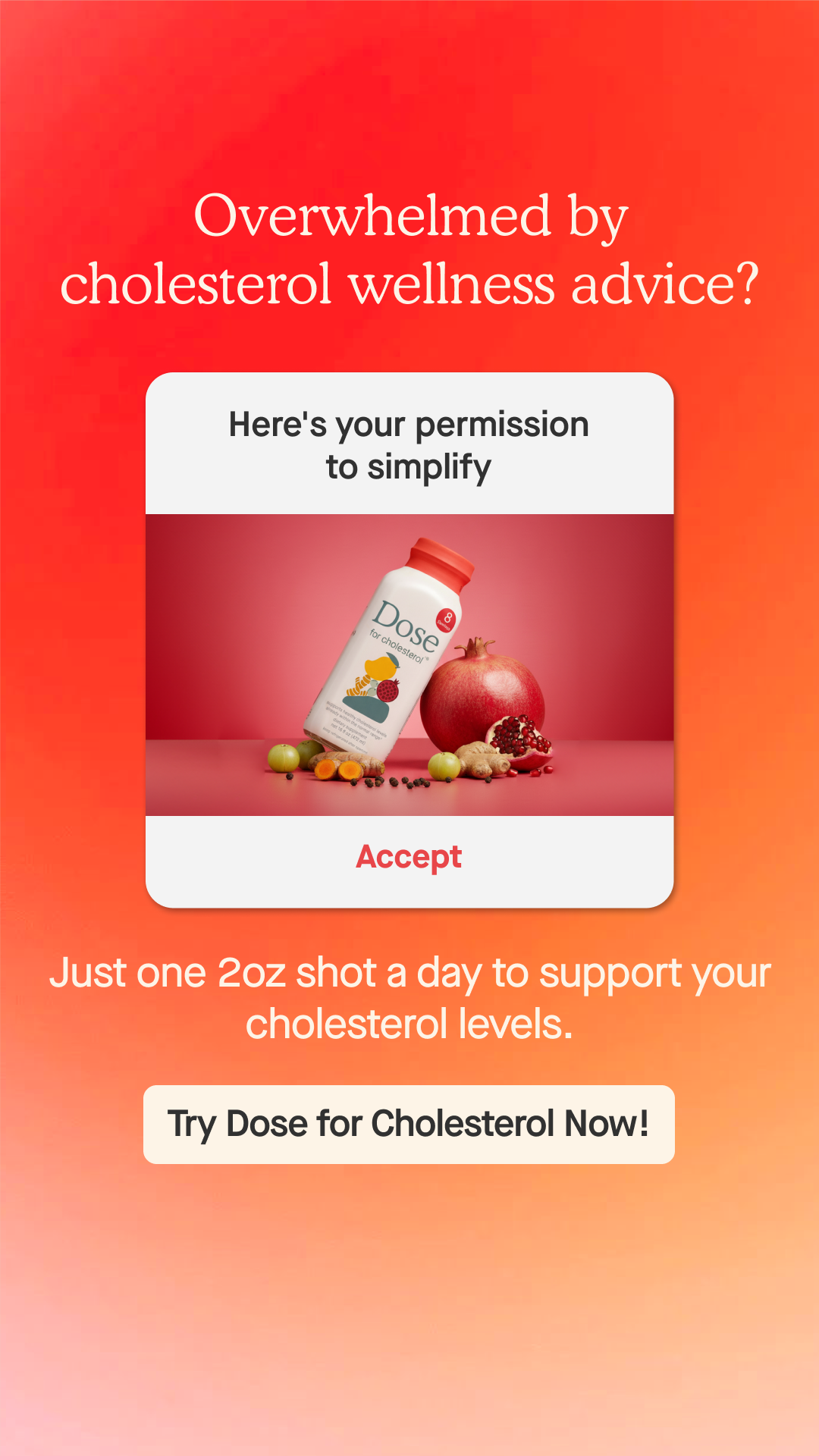 Dose Facebook ad