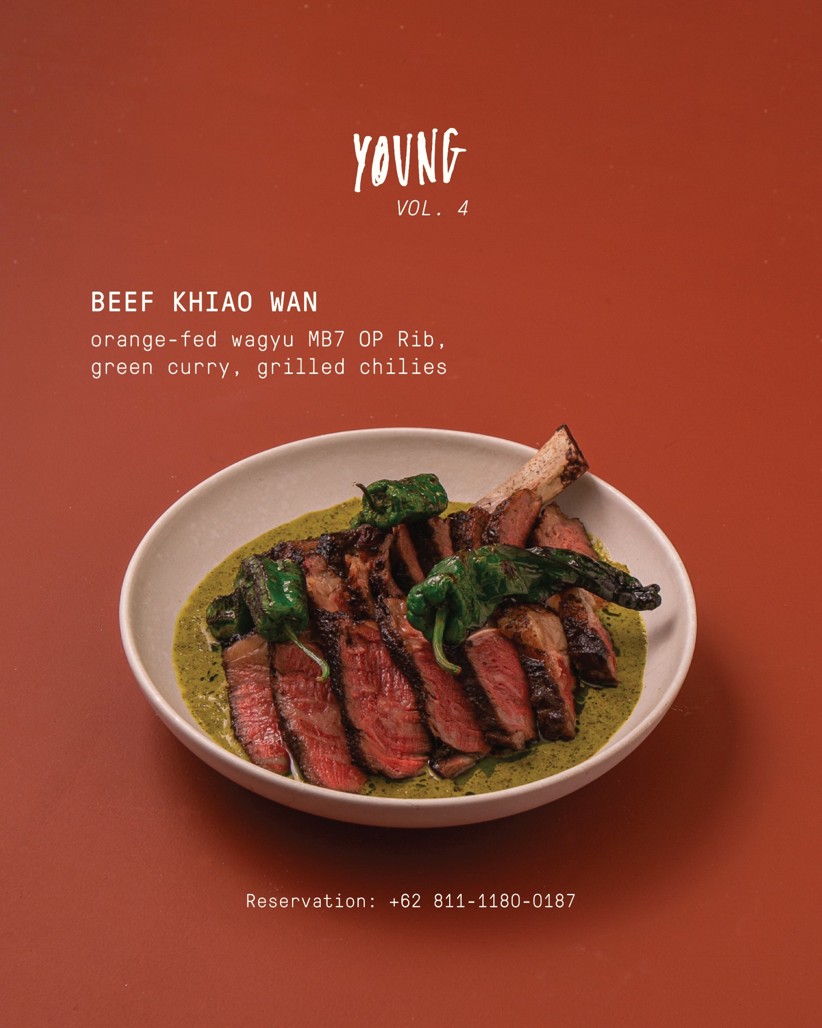 YOUNG Restaurant Facebook ad: Chef Yohans Gozal continues his journey to bring…