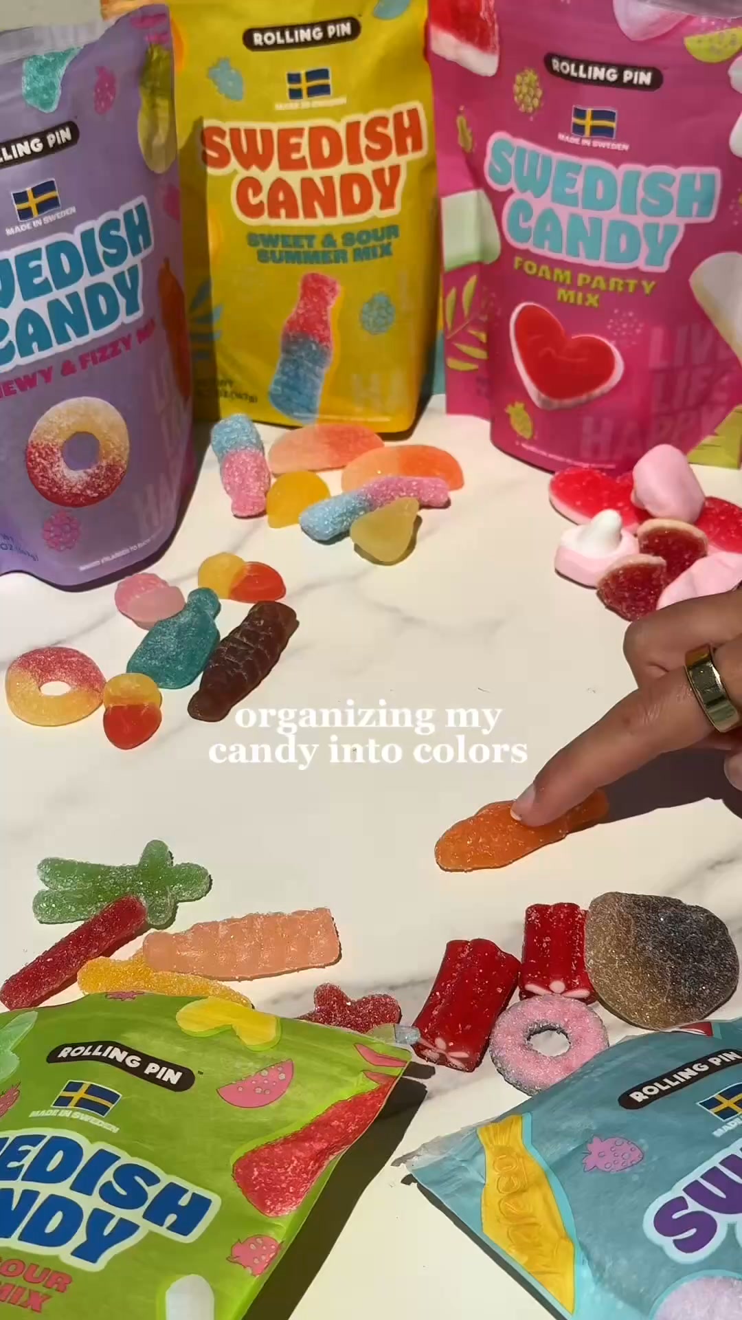 Rolling Pin Snacks Facebook ad: Fun flavors & chewy goodness that keeps you coming back…