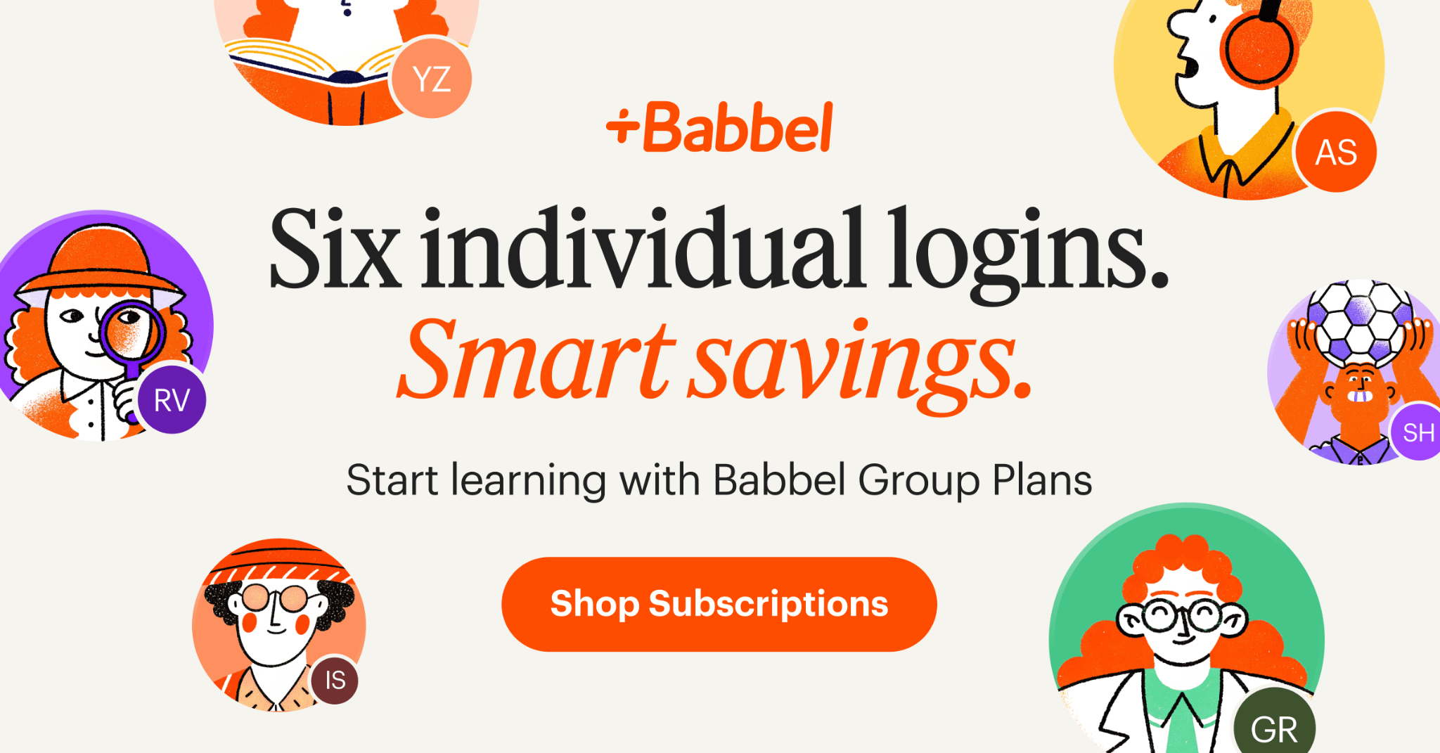 Babbel Facebook ad