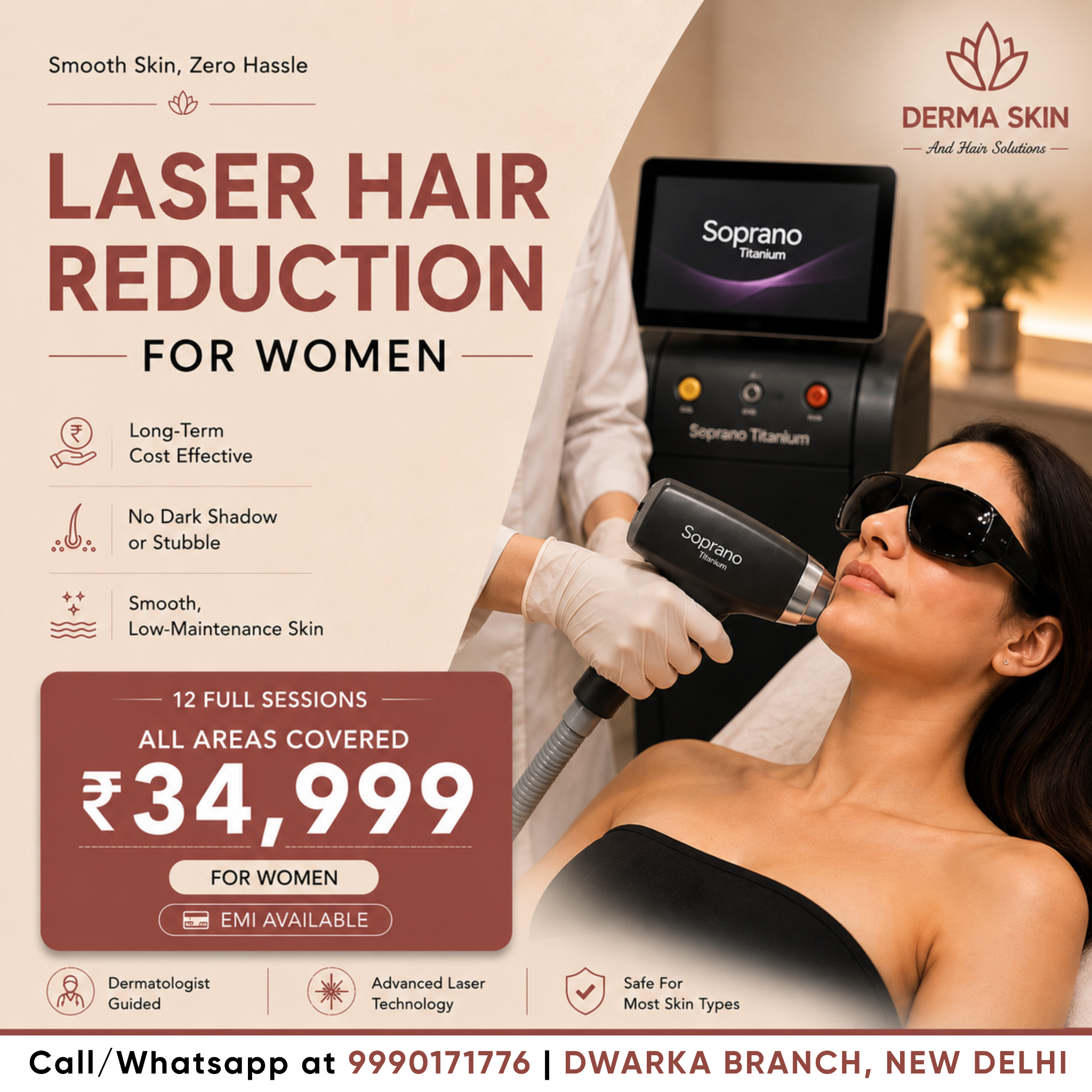 Derma Skin and Hair Solutions  Facebook ad