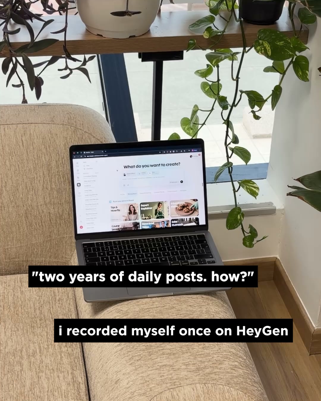 HeyGen Facebook ad: HeyGen: Realistic AI Avatars