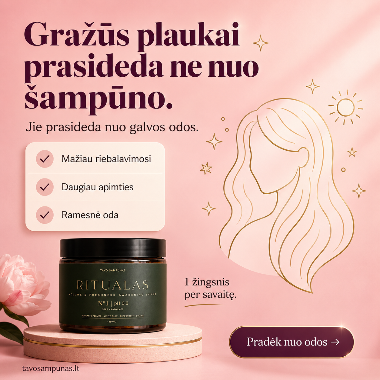 Tavo Šampūnas Facebook ad