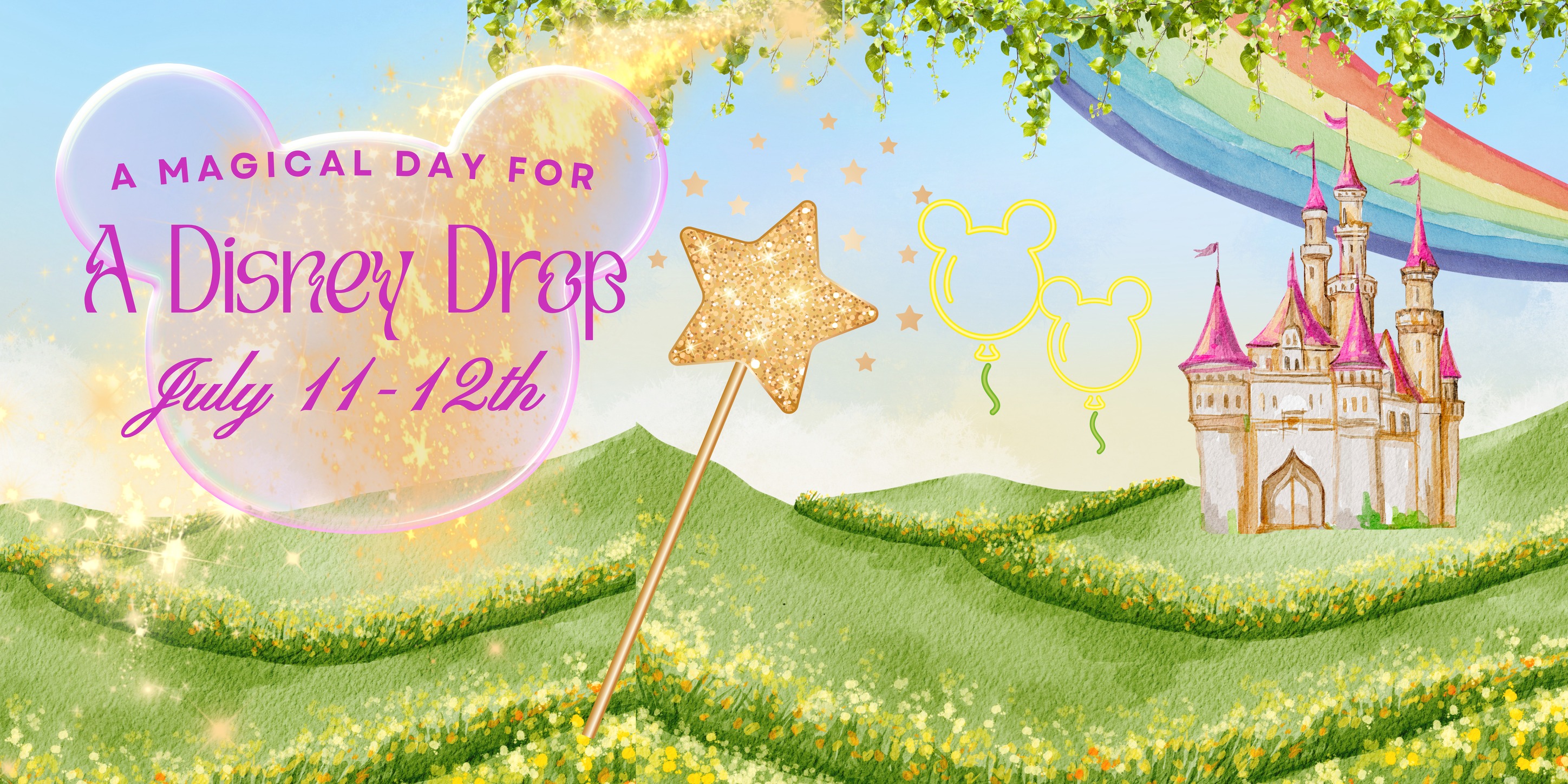 Once Upon A Child Raleigh Facebook ad: A Magical Disney Drop