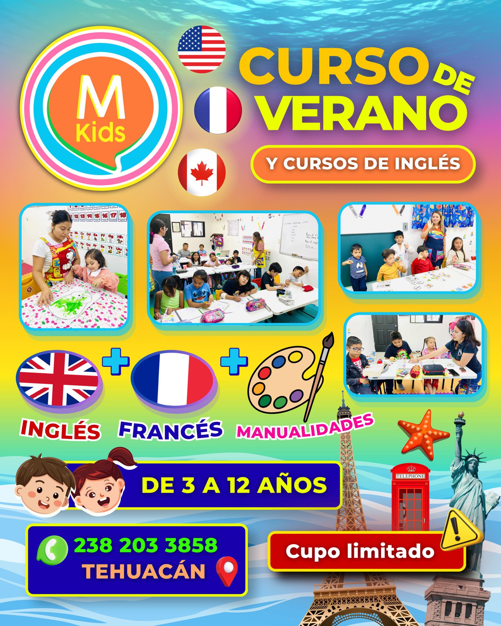 M Kids Facebook ad