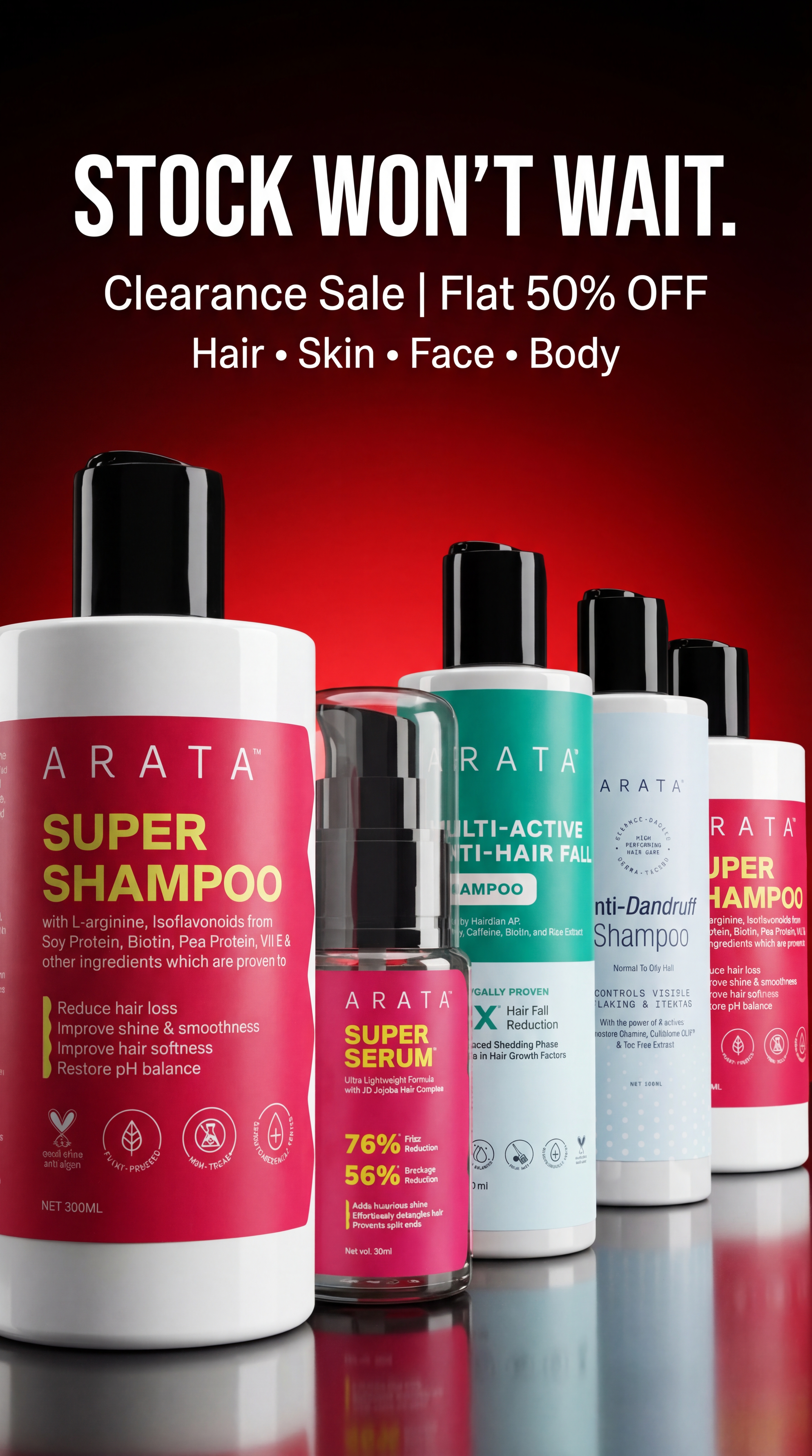 Arata Facebook ad