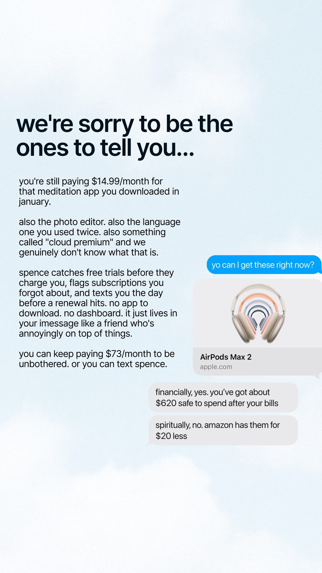 Vibe Money Facebook ad