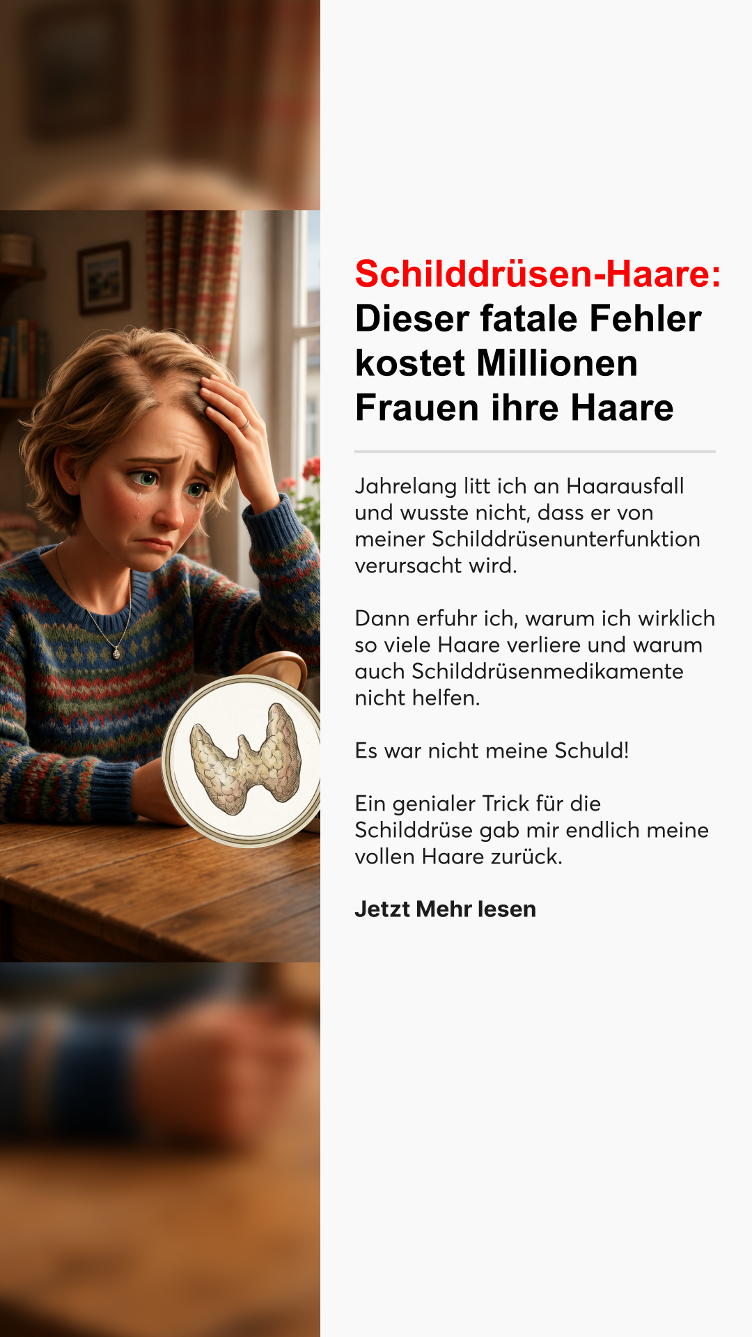Mission Schilddrüse Facebook ad