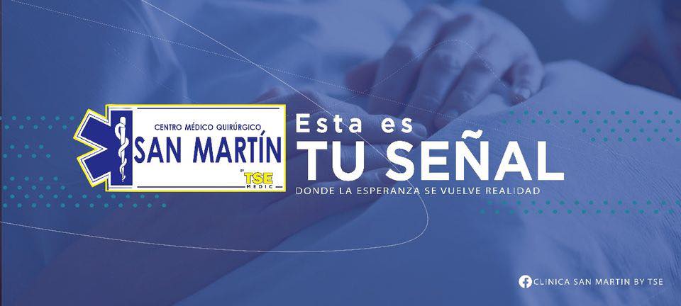 Clínica San Martín By TSE Medic Facebook ad: Nuestros servicios de salud Son: Hospital, Área de…