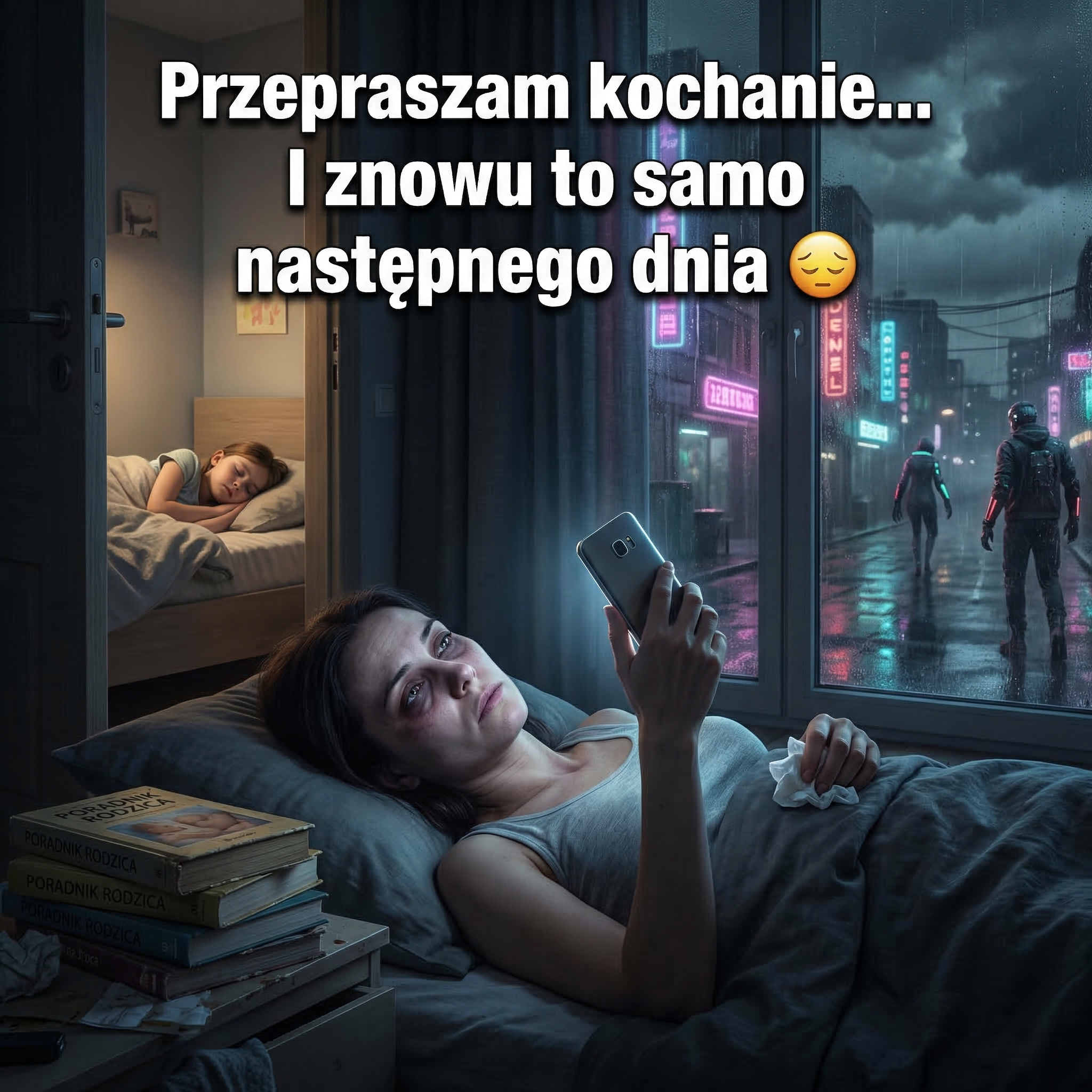 Między nami Facebook ad