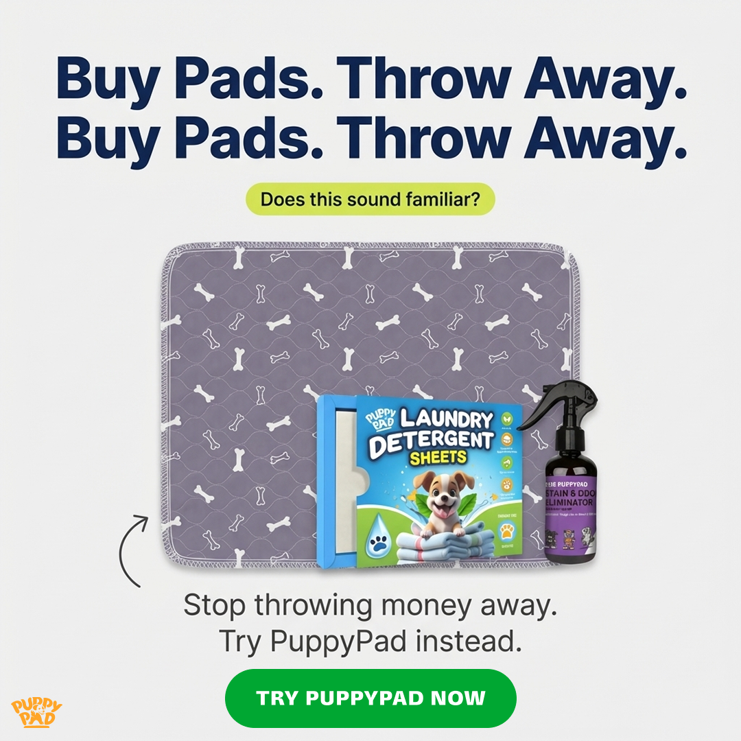 PuppyPad Facebook ad